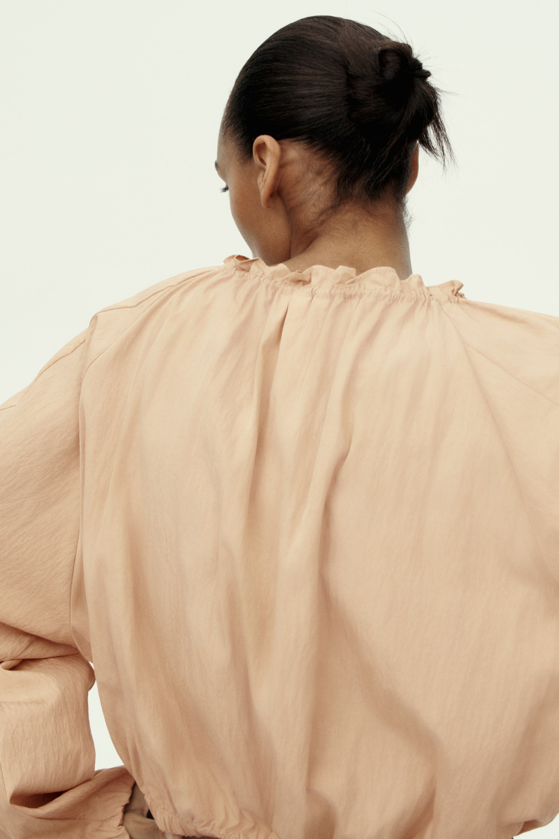 Blouse à effet boule