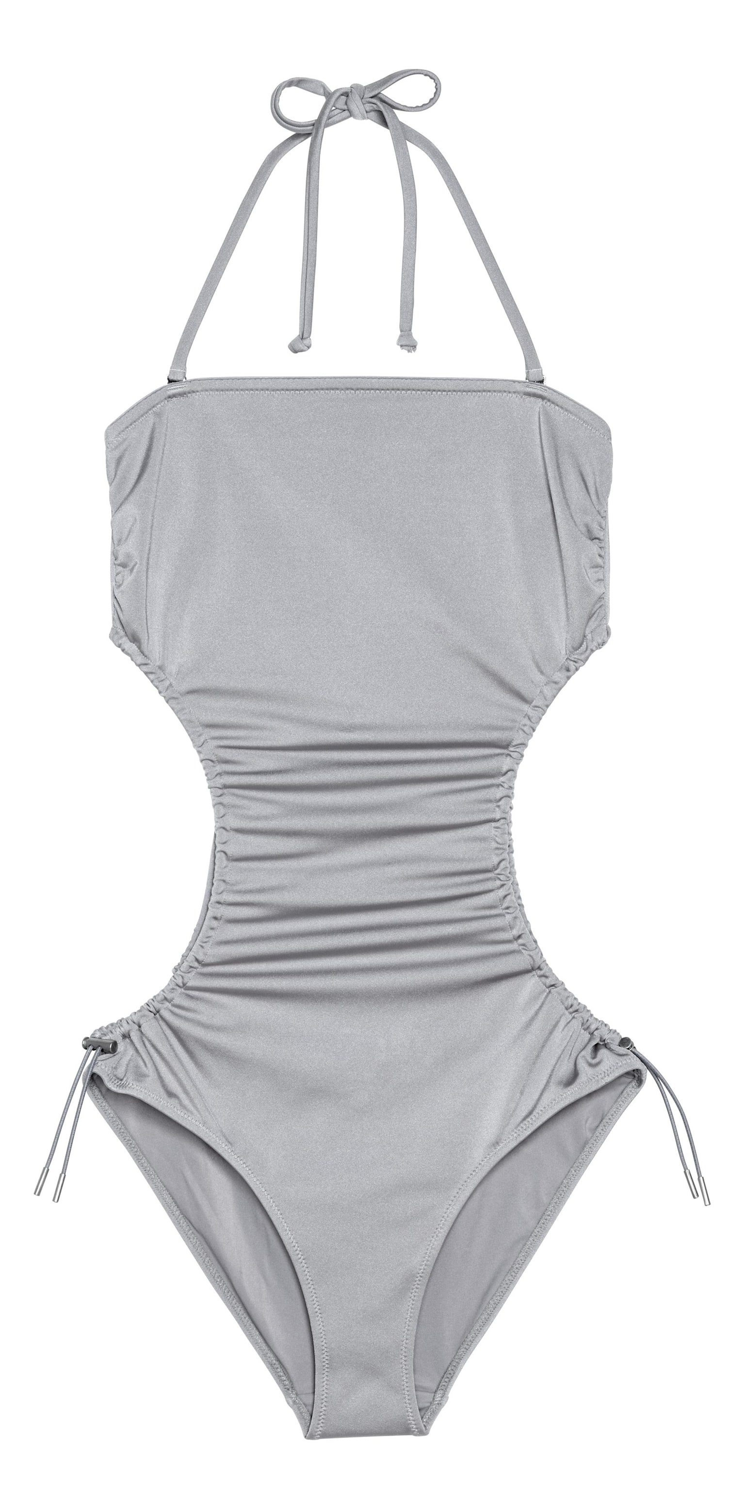 Swimsuit - Light gray/metallic - 1