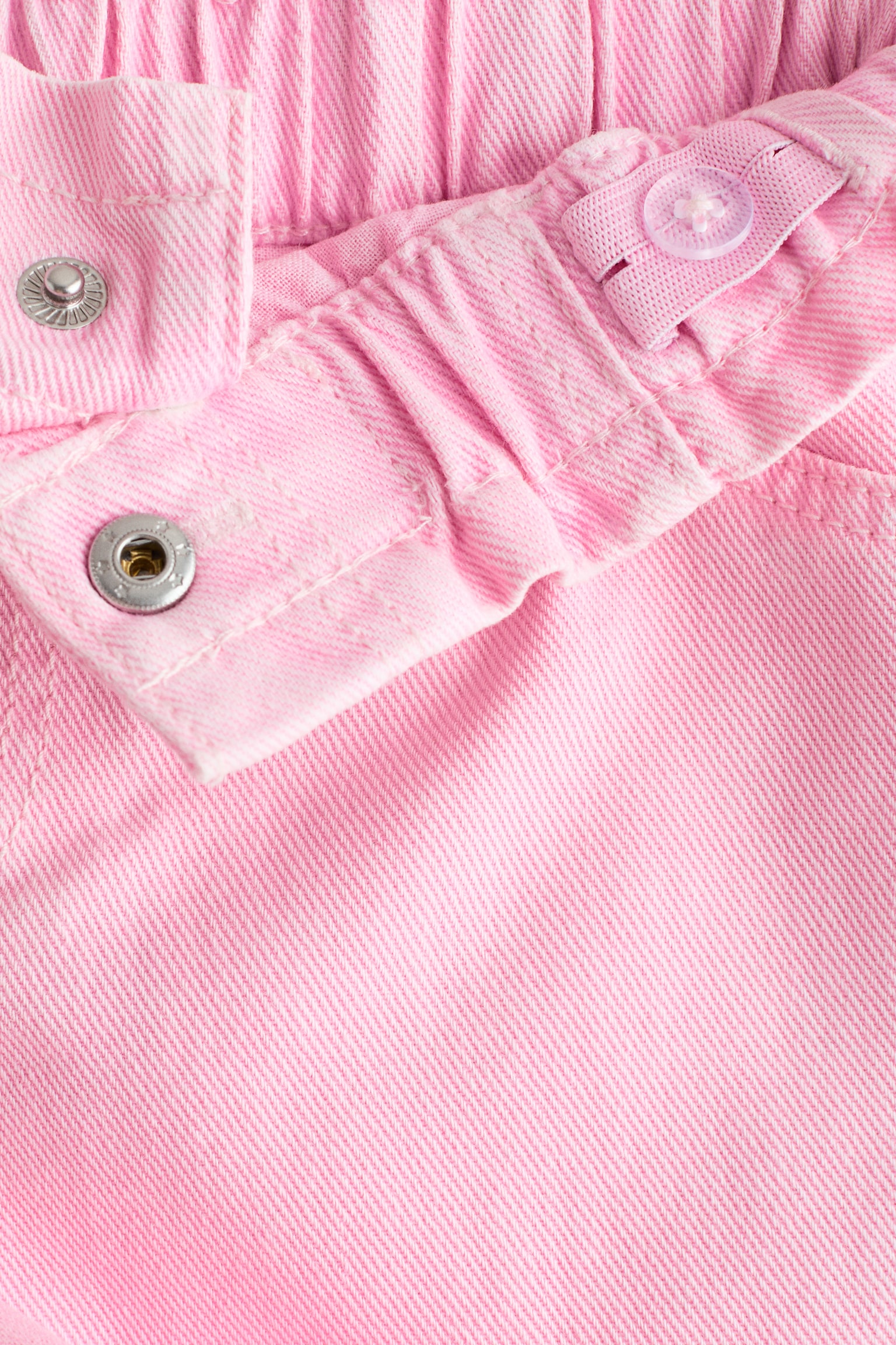 Loose Fit Denim shorts - Light pink/Light denim blue/Denim blue/Light pink/Pale denim green/Light denim blue - 2