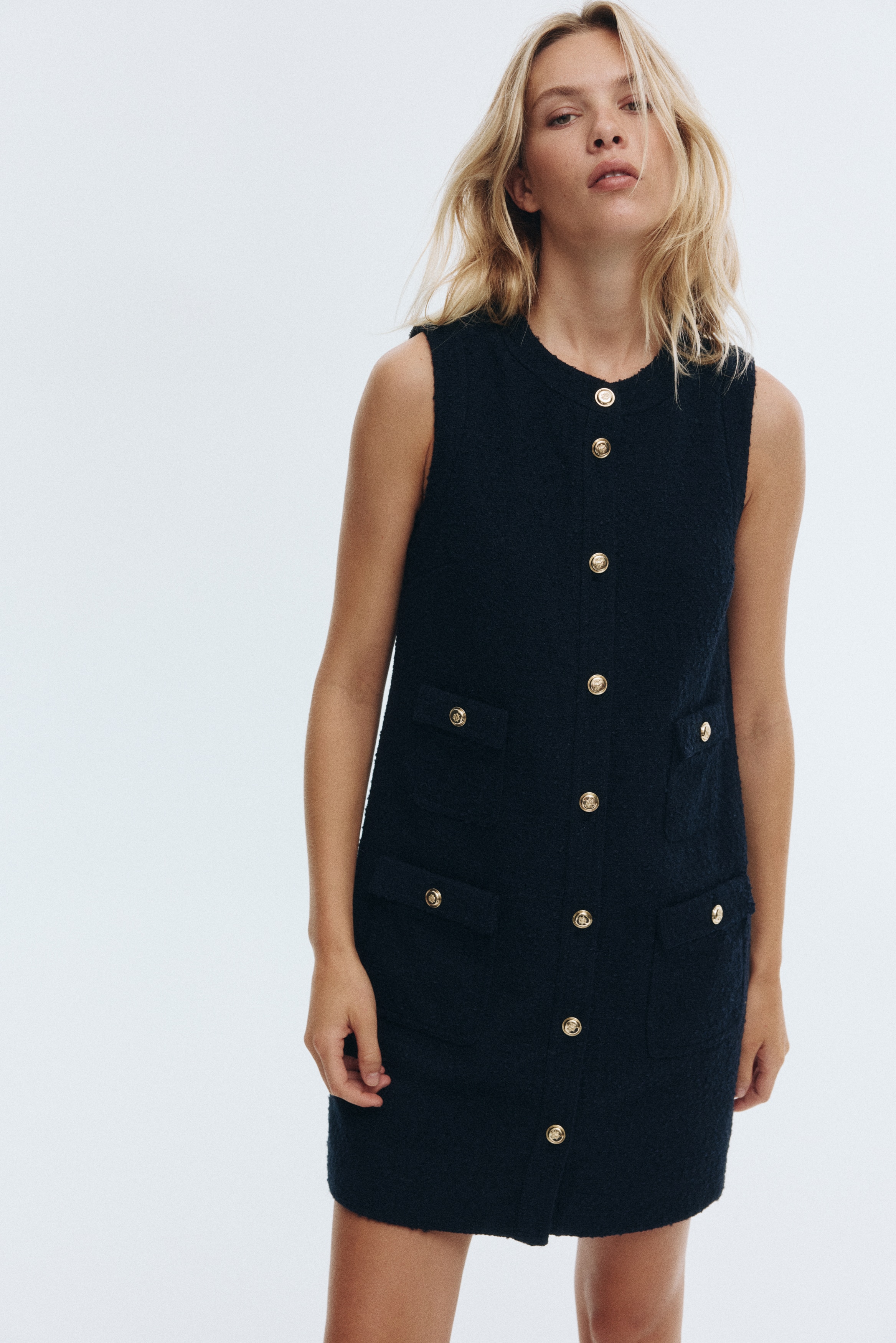 Bouclé dress