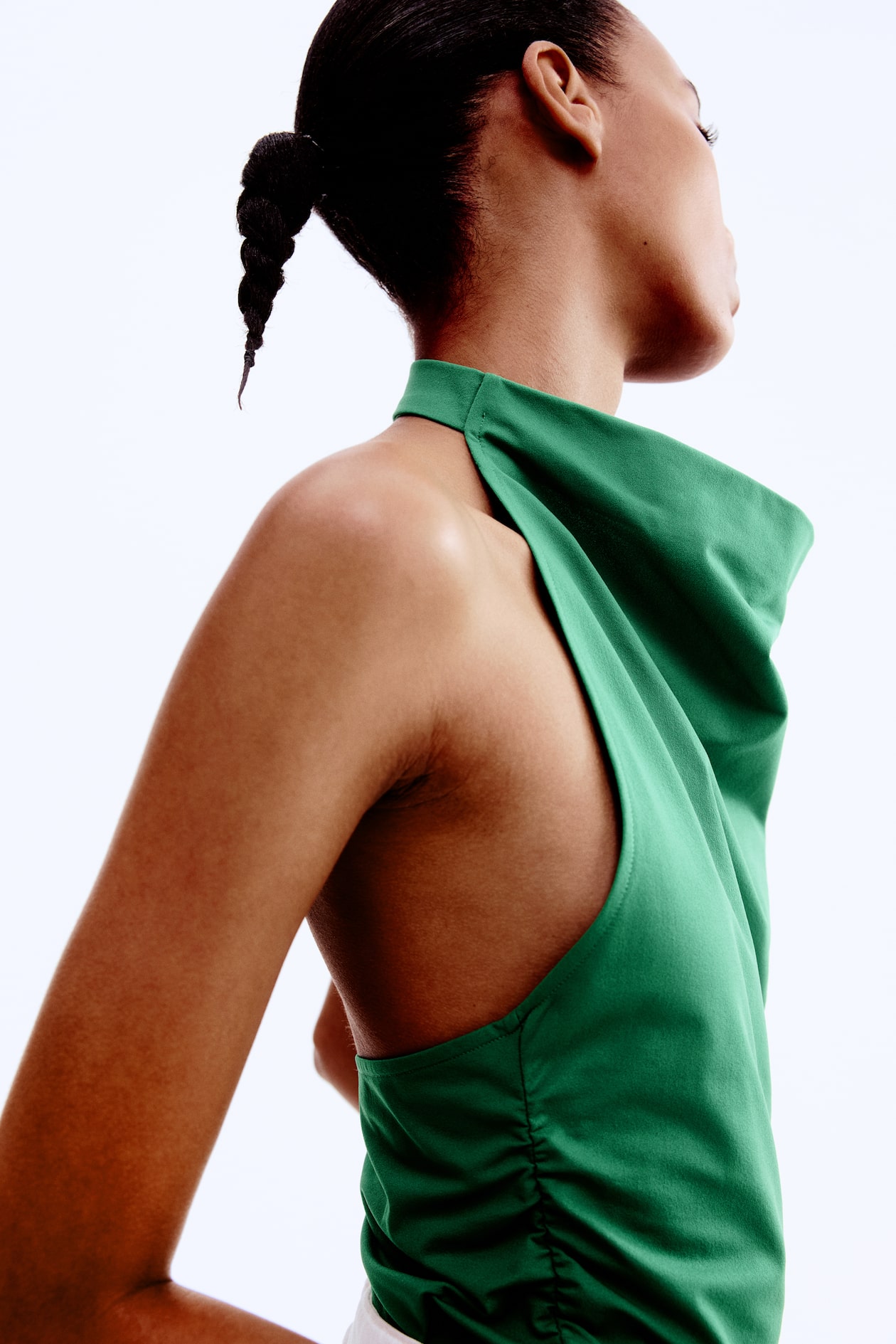 Draped Halterneck Top - image 4