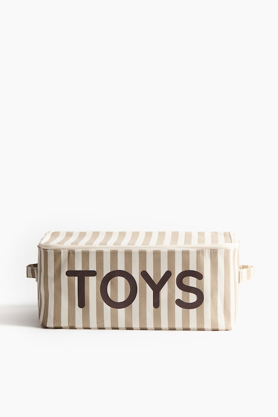 Корзина для игрушек H&M с крышкой