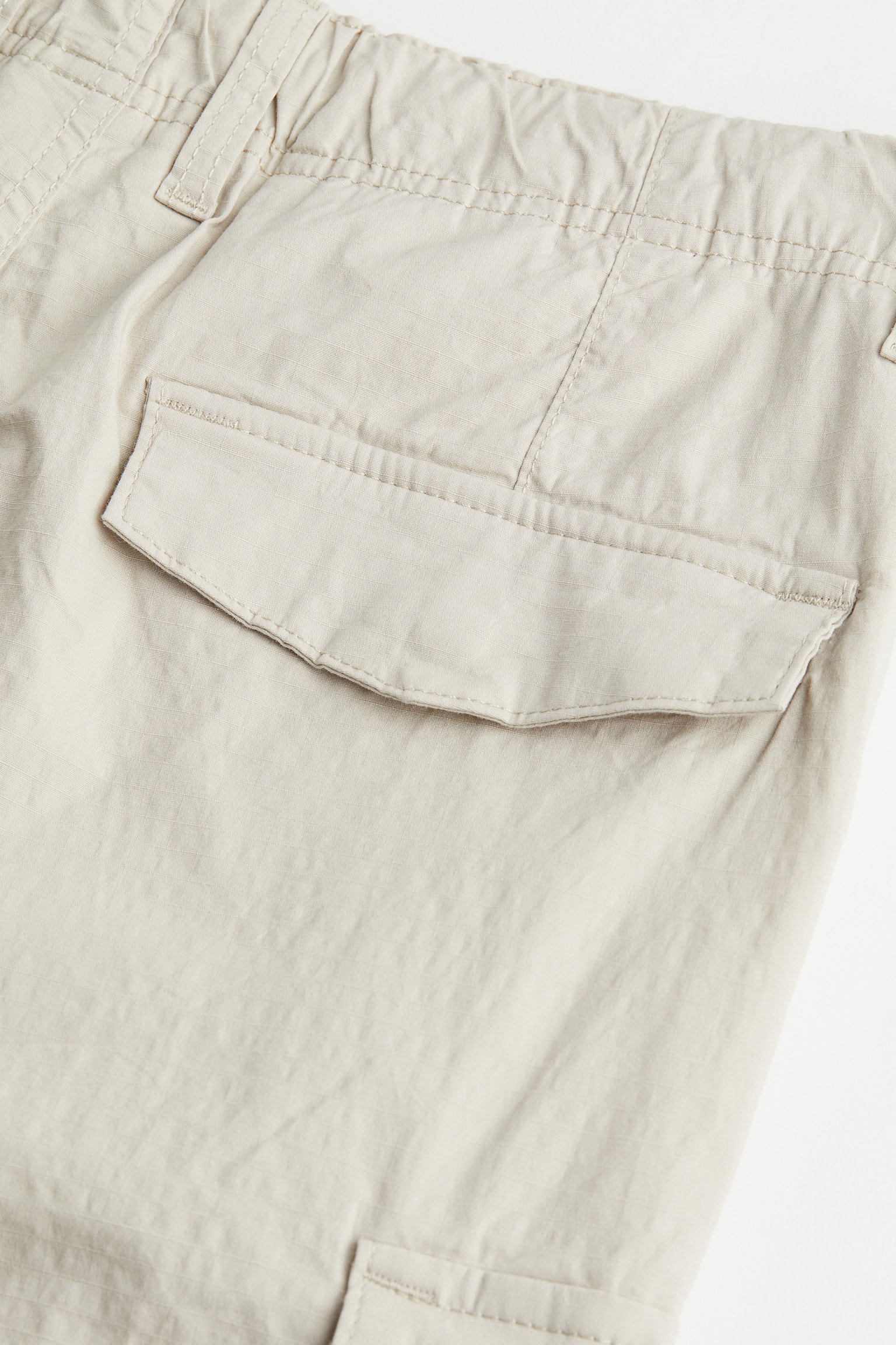 Regular Fit Ripstop Cargo Pants - Light beige/Khaki green/Pattern/Light beige/Black/Khaki green/White/Dark grey - 7