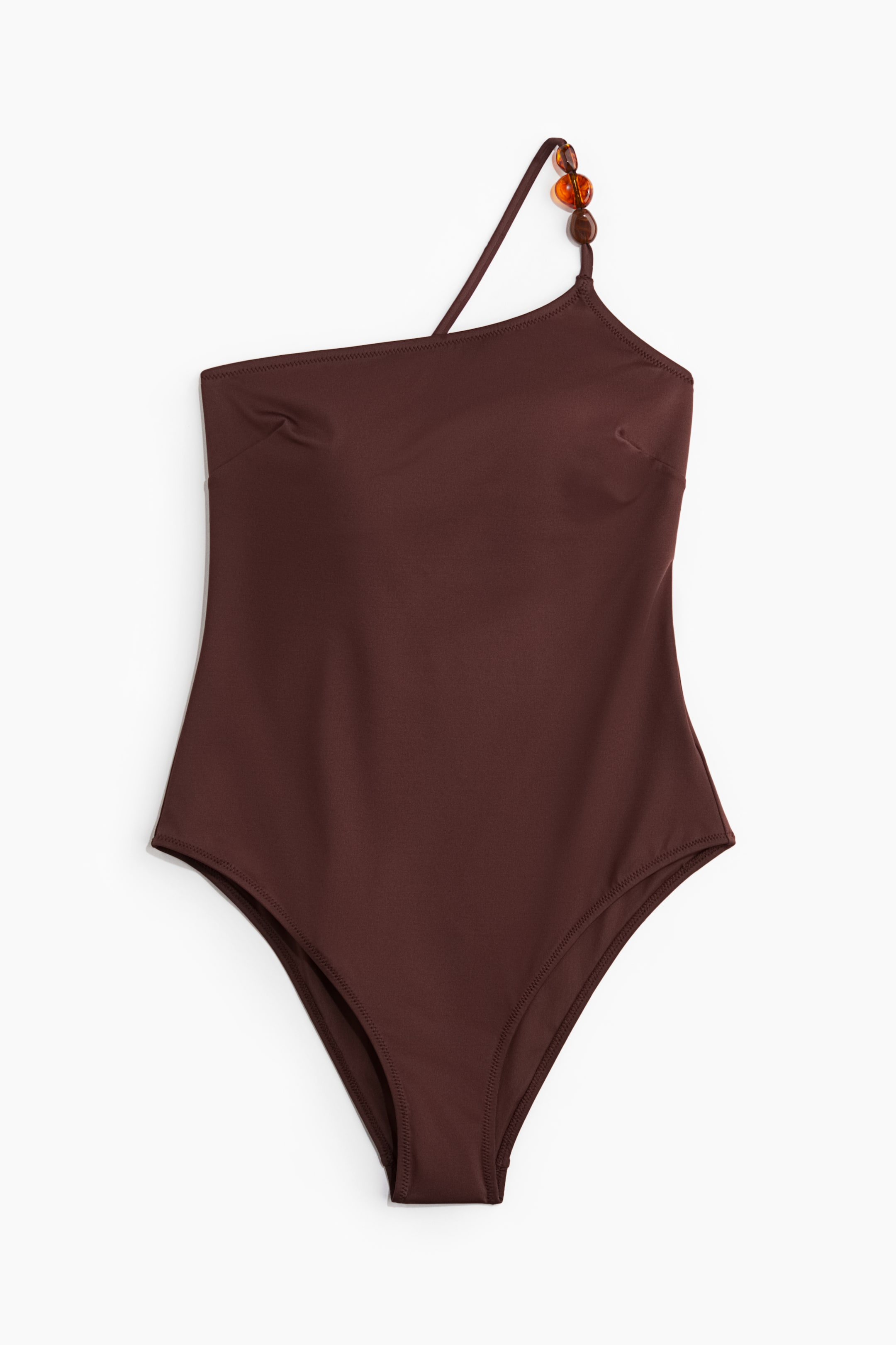 Maillot de bain asymétrique coussiné