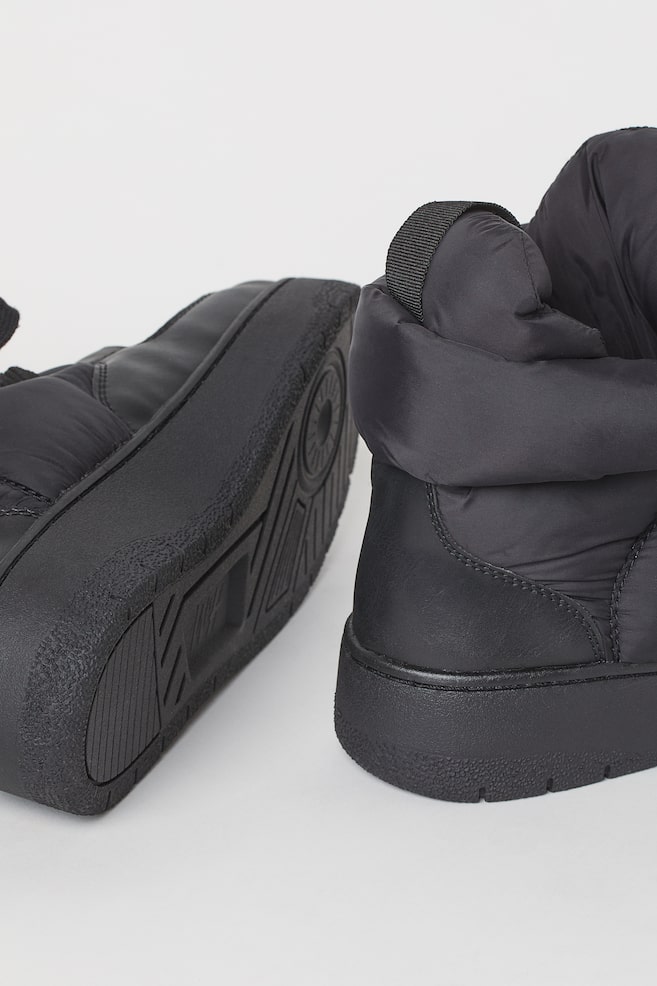 Sneakers chaudement doublées - Noir - 4