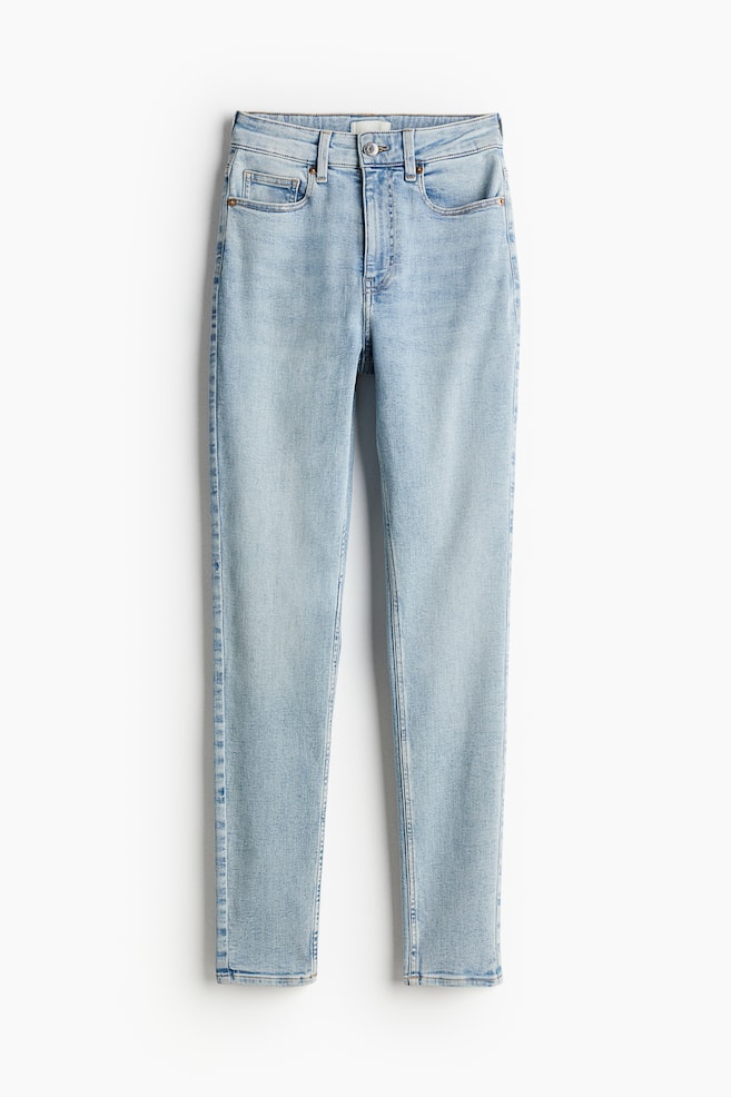 Skinny High Waist Jeans - Light denim blue/Denim black/Dark denim blue/Denim blue/Denim blue/Light denim blue/Dark denim grey/Light denim blue/Black/Washed out/Light denim blue/Light denim blue/Denim blue/Denim blue/Dark denim blue/White - 1
