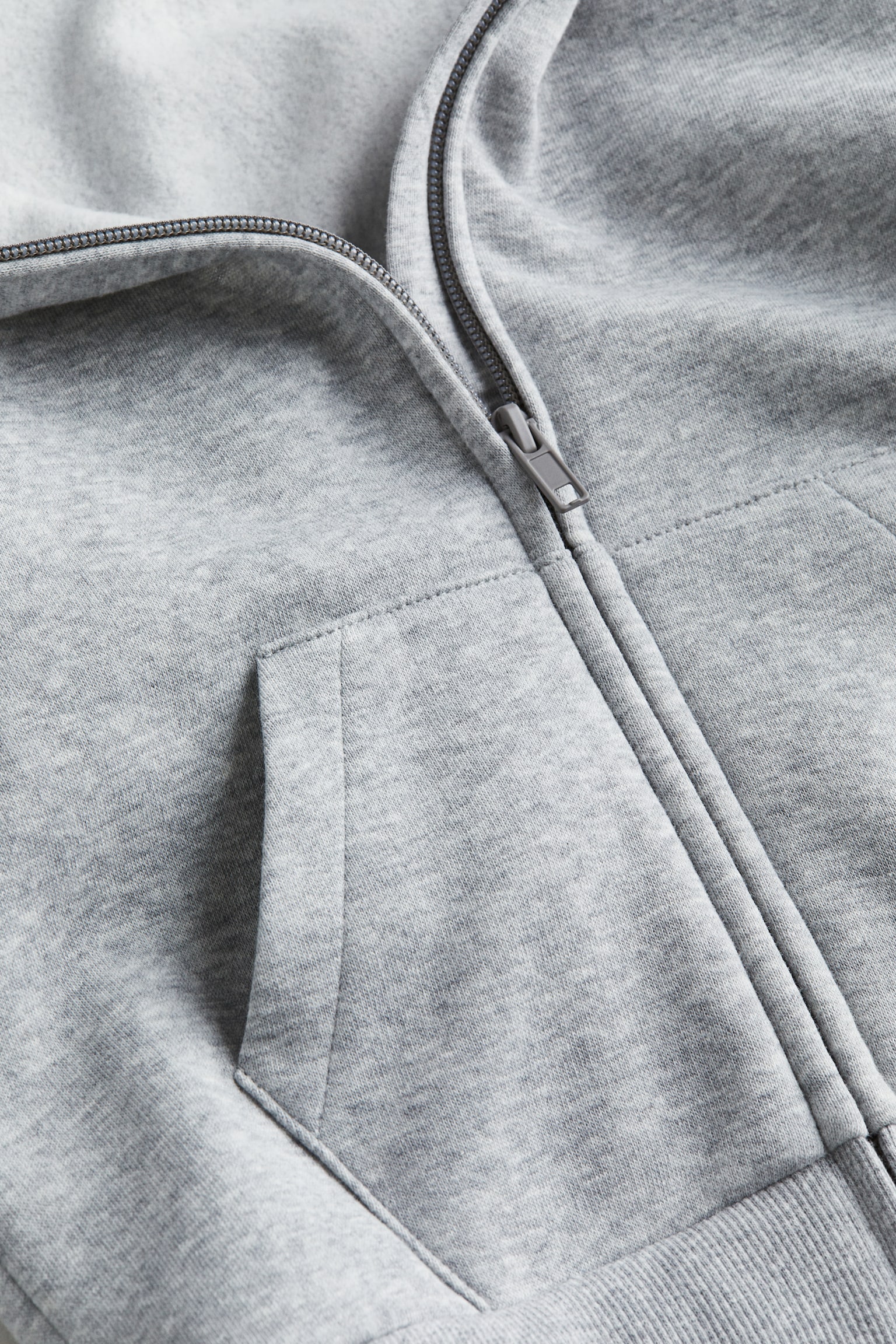 Zip Up Hoodie - Dark blue/Light grey marle/Navy blue/Light grey marle/Brown/Black/Blue/Light grey marle/Bright red - 2