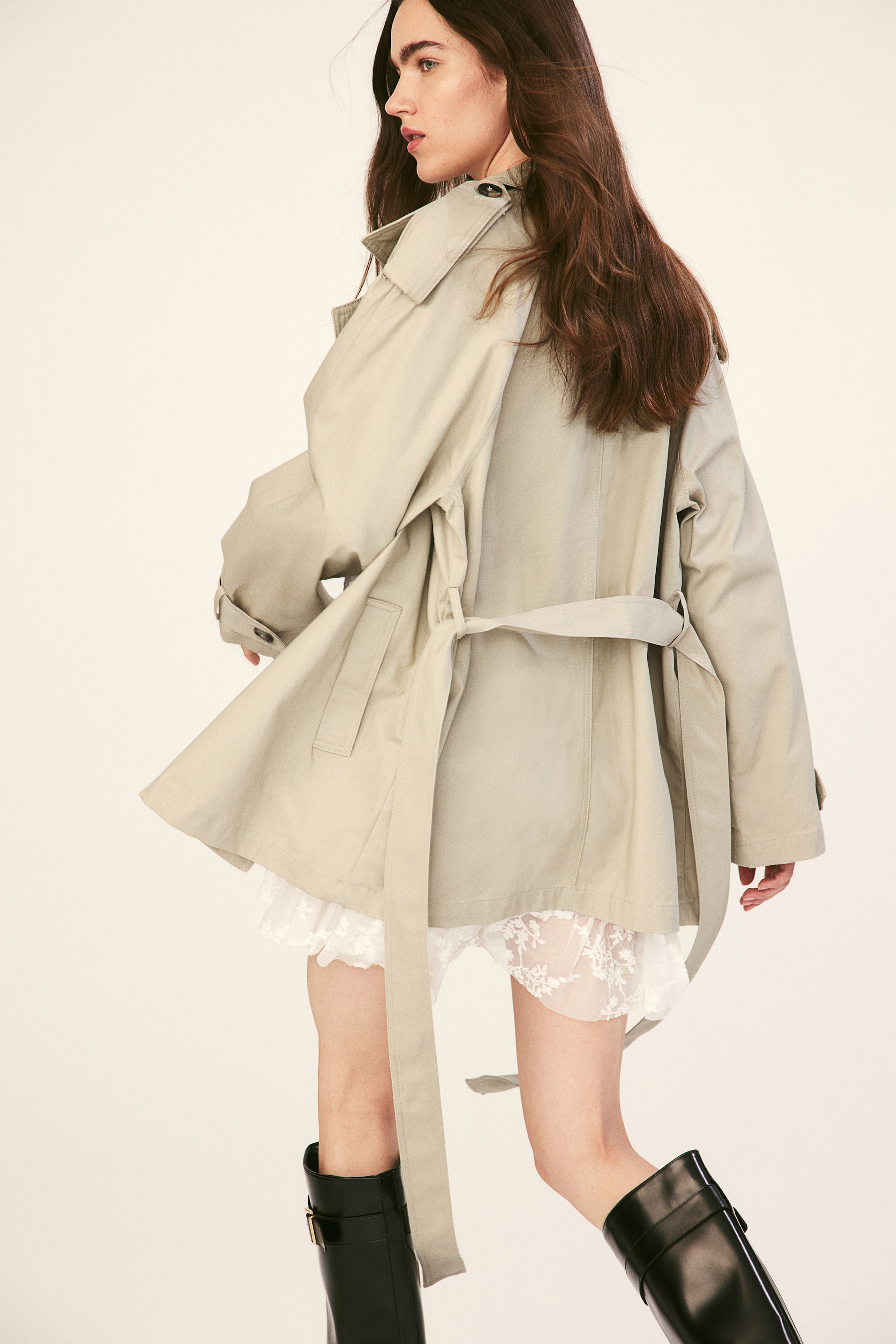 Short Trench Coat