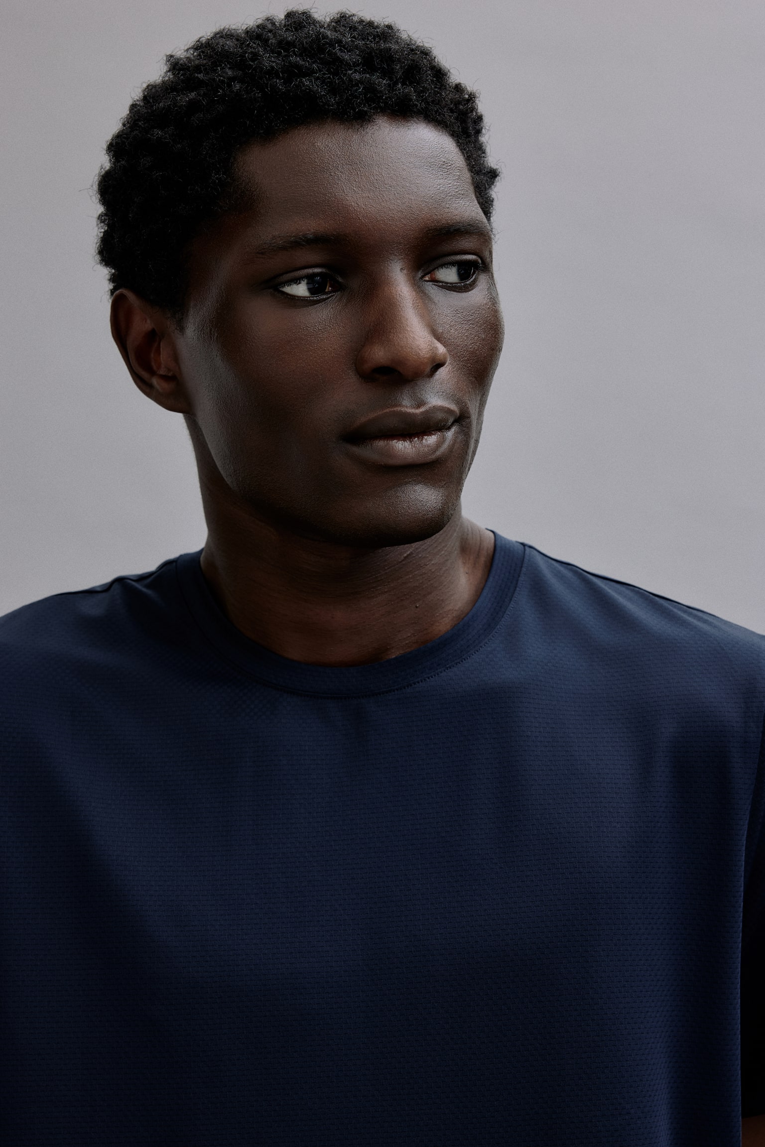 Mesh sportshirt met korte mouwen met DryMove™ - Donkerblauw/Zwart/Donkerbruin/Beige/Grijs gemêleerd/Grijs gemêleerd/Donkergroen/dessin - 5