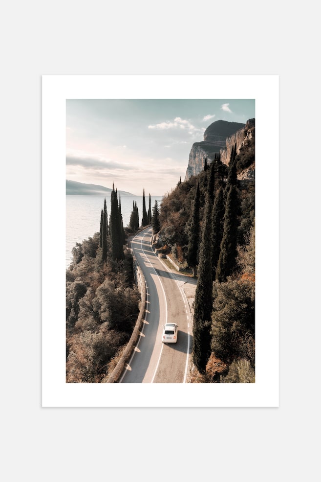 By Lago Di Garda Poster - Grün/blau - 1