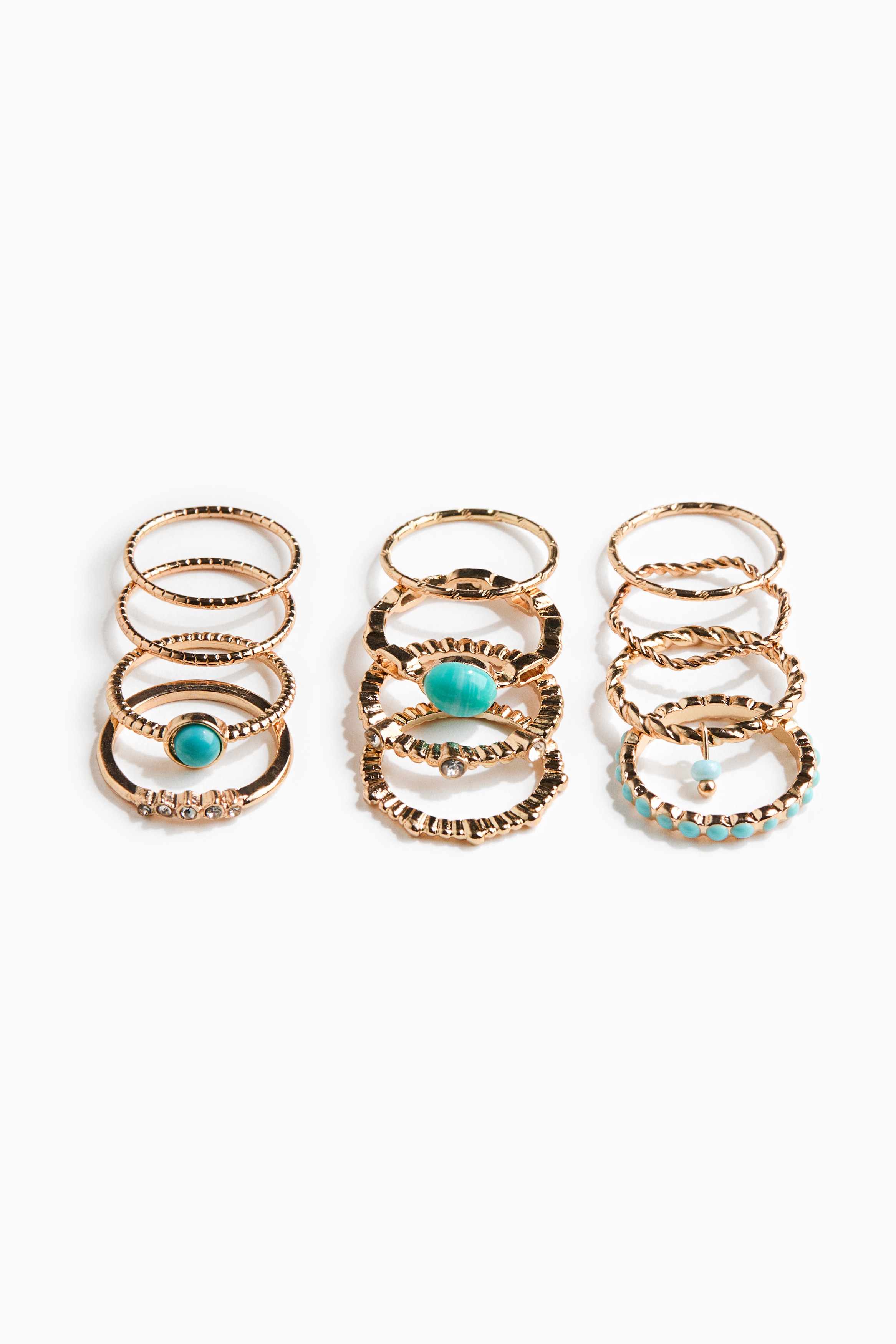 12-Pack Metal Rings from H&M - $10.49