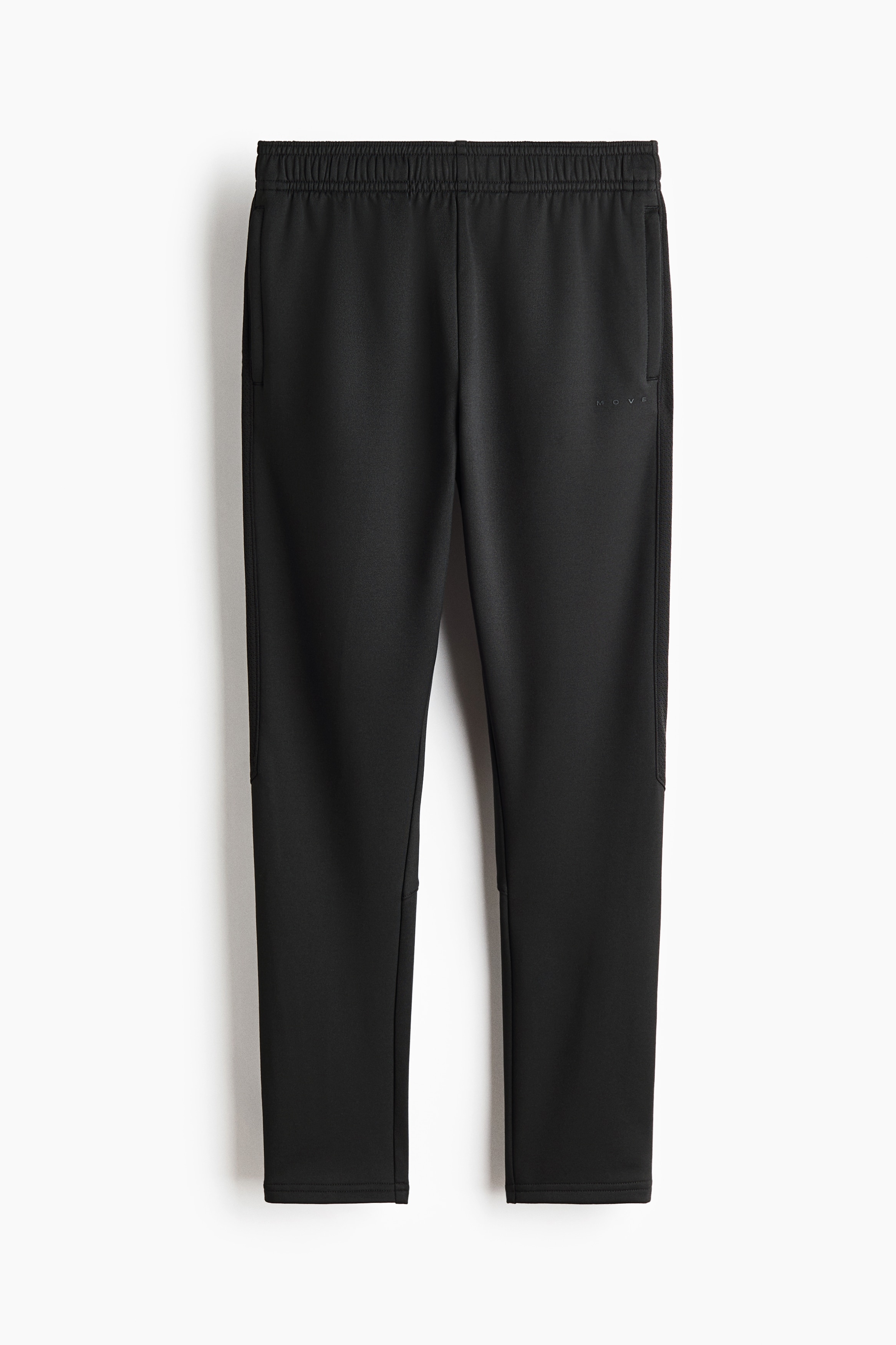 Voetbalbroek met DryMove™ - Zwart/Donkergroen