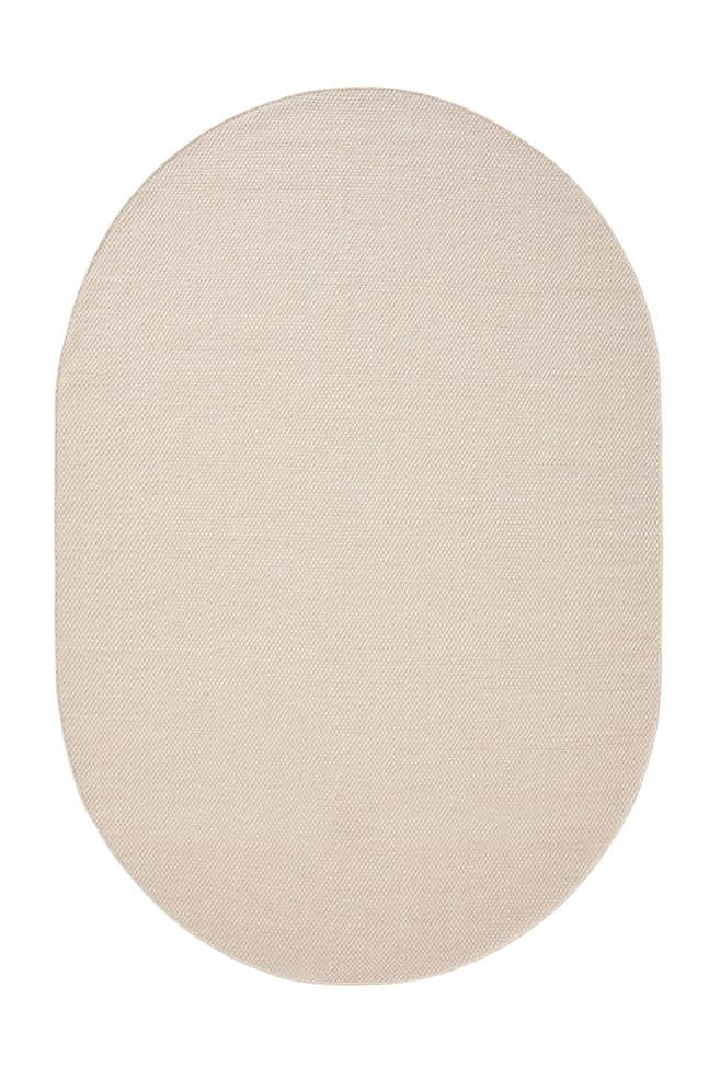 Wollen Vloerkleed Rocco - Wit - 1