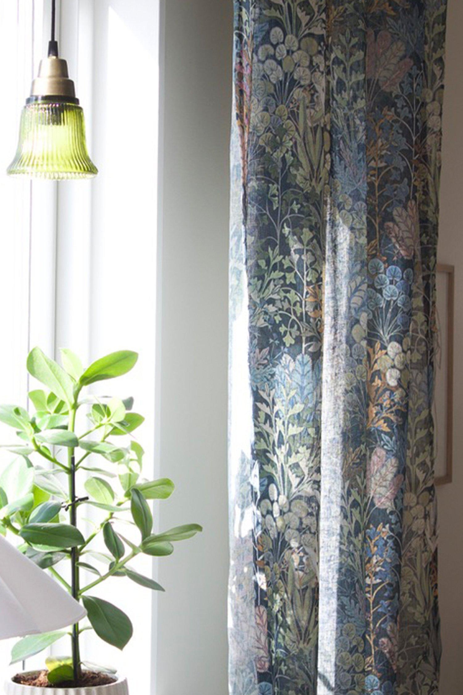 Eden-verho 2-pack - Sininen