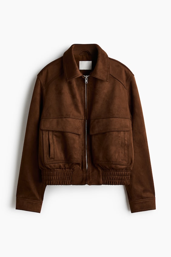 Женские куртки H&M Coated Jacket