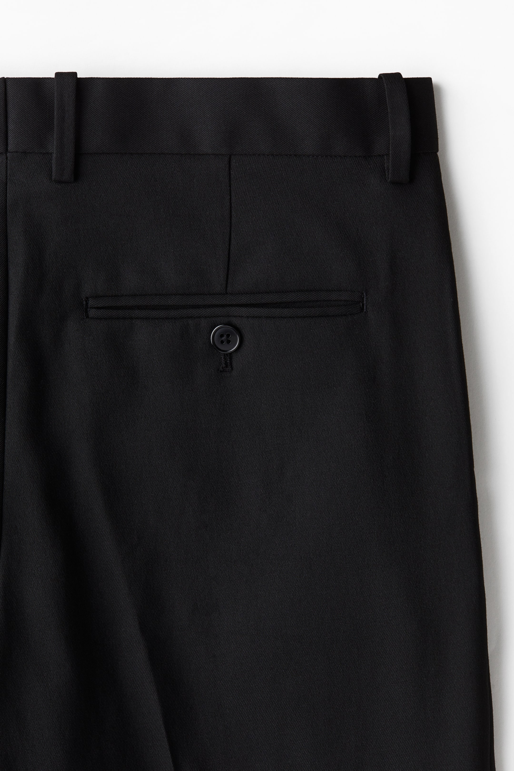 Regular Fit Suit trousers - Black - Men | H&M GB 5