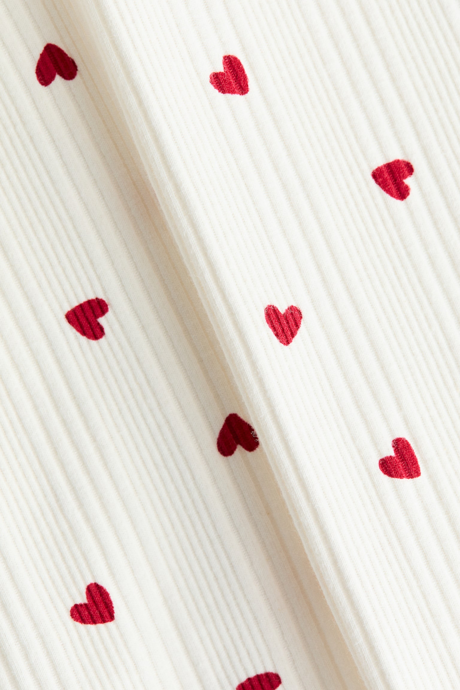 Bluza od rebrastog žerseja - Bela/srca/Ružičasta/bubamare/Plava/cvetni dezen - 3