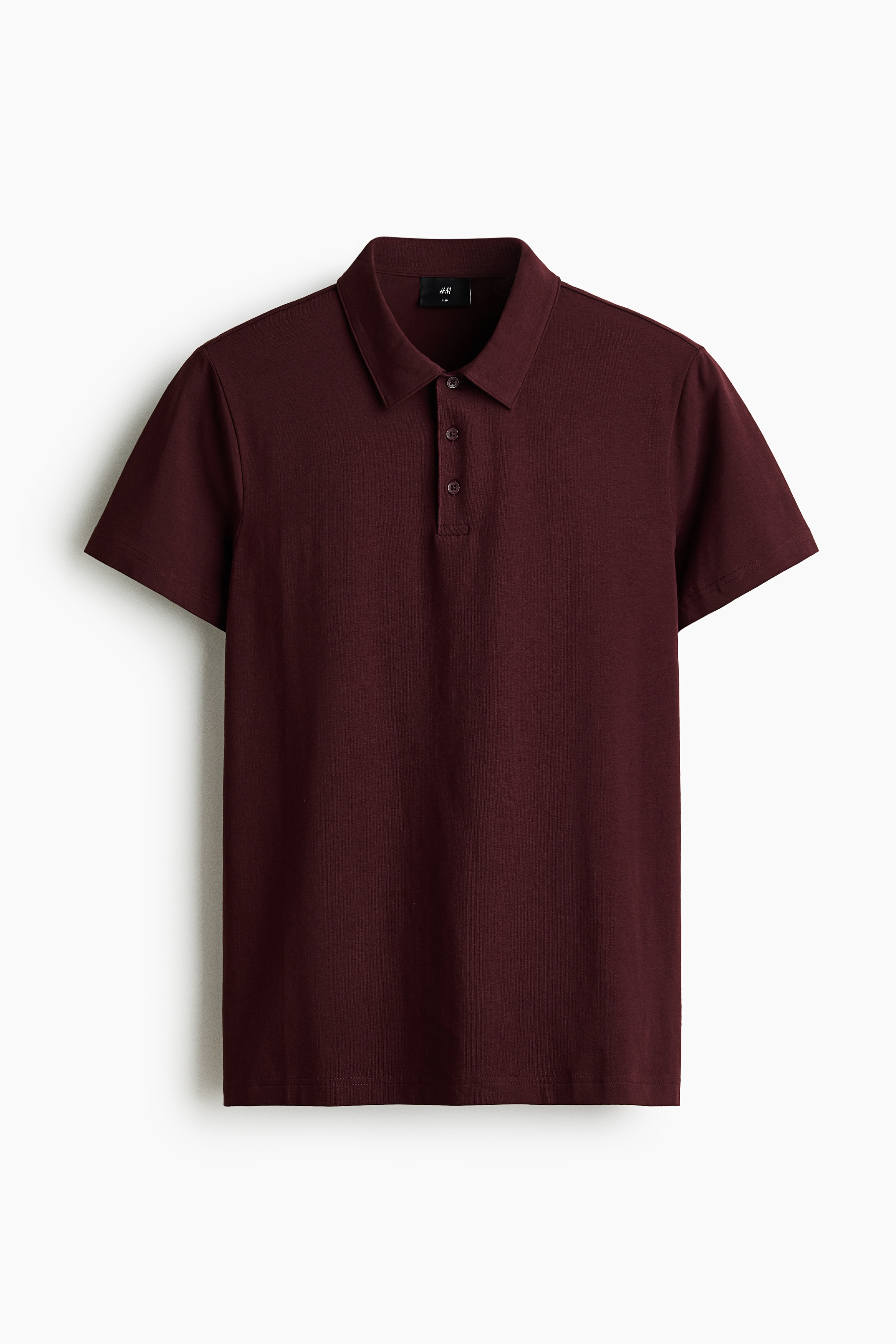 Slim Fit Polo shirt - Burgundy/Black/Navy blue/Light blue/Khaki green/Orange