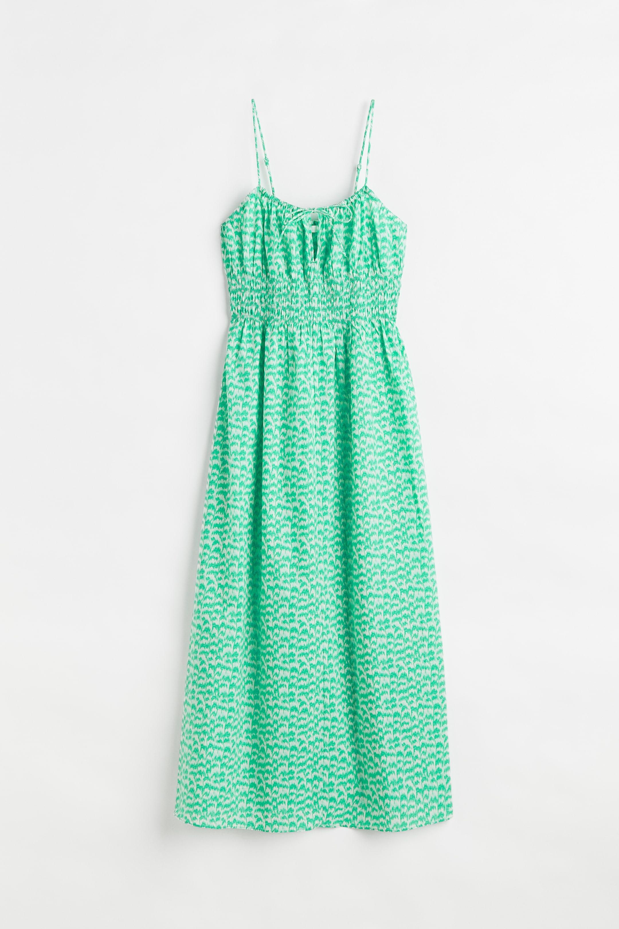 Smocked Cotton Dress