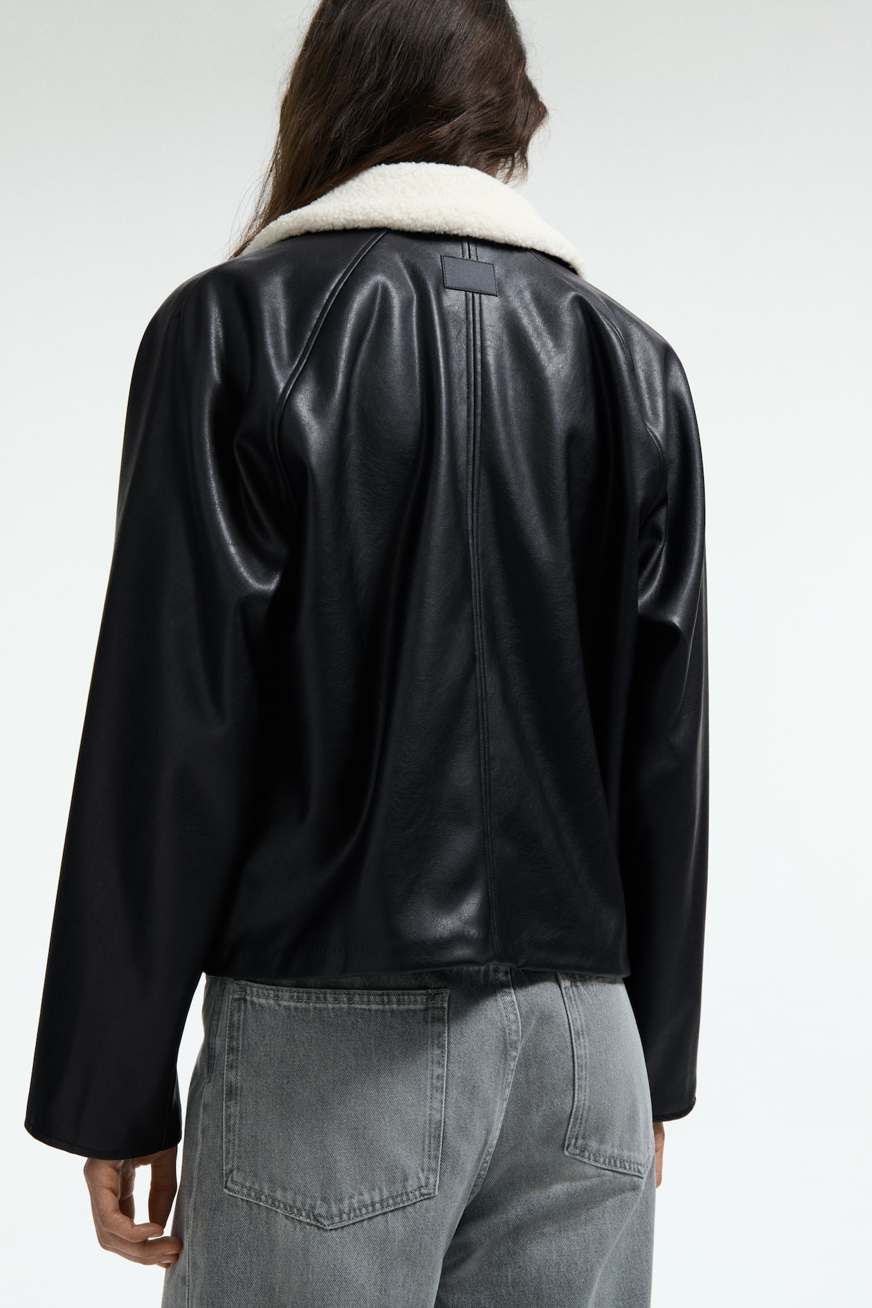 Jacket with Teddy Fleece Collar - image 2