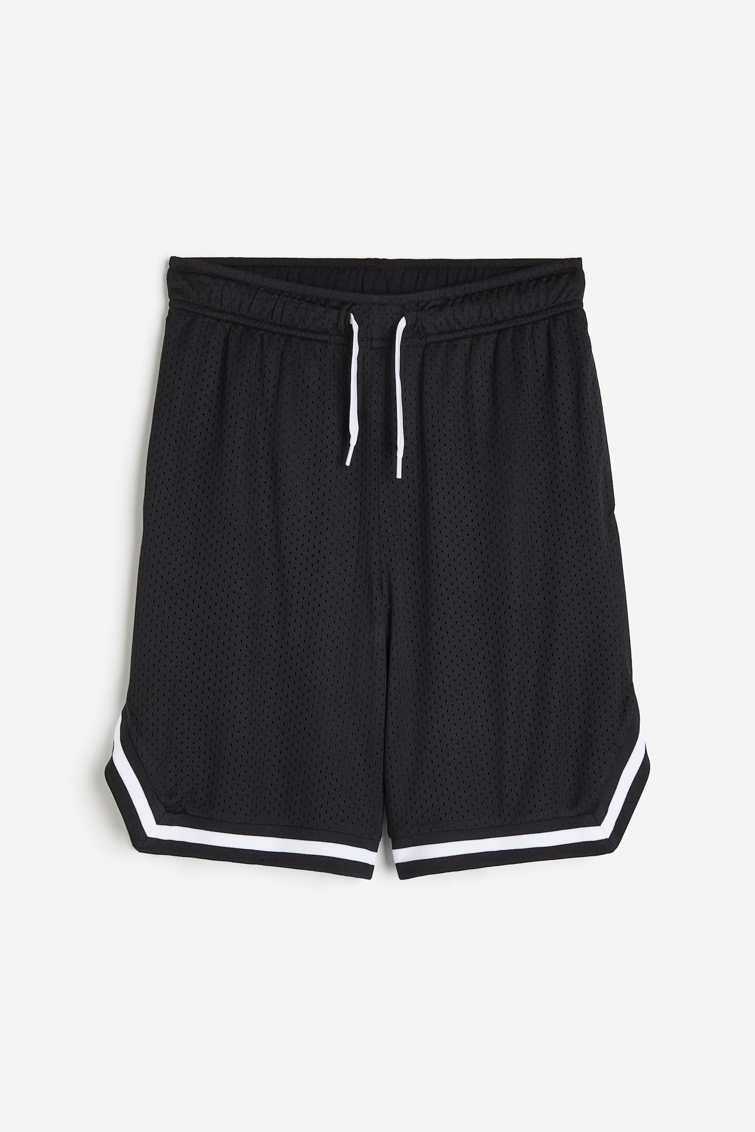 Basketball shorts in DryMove™ - Black/Navy blue/Green - 1