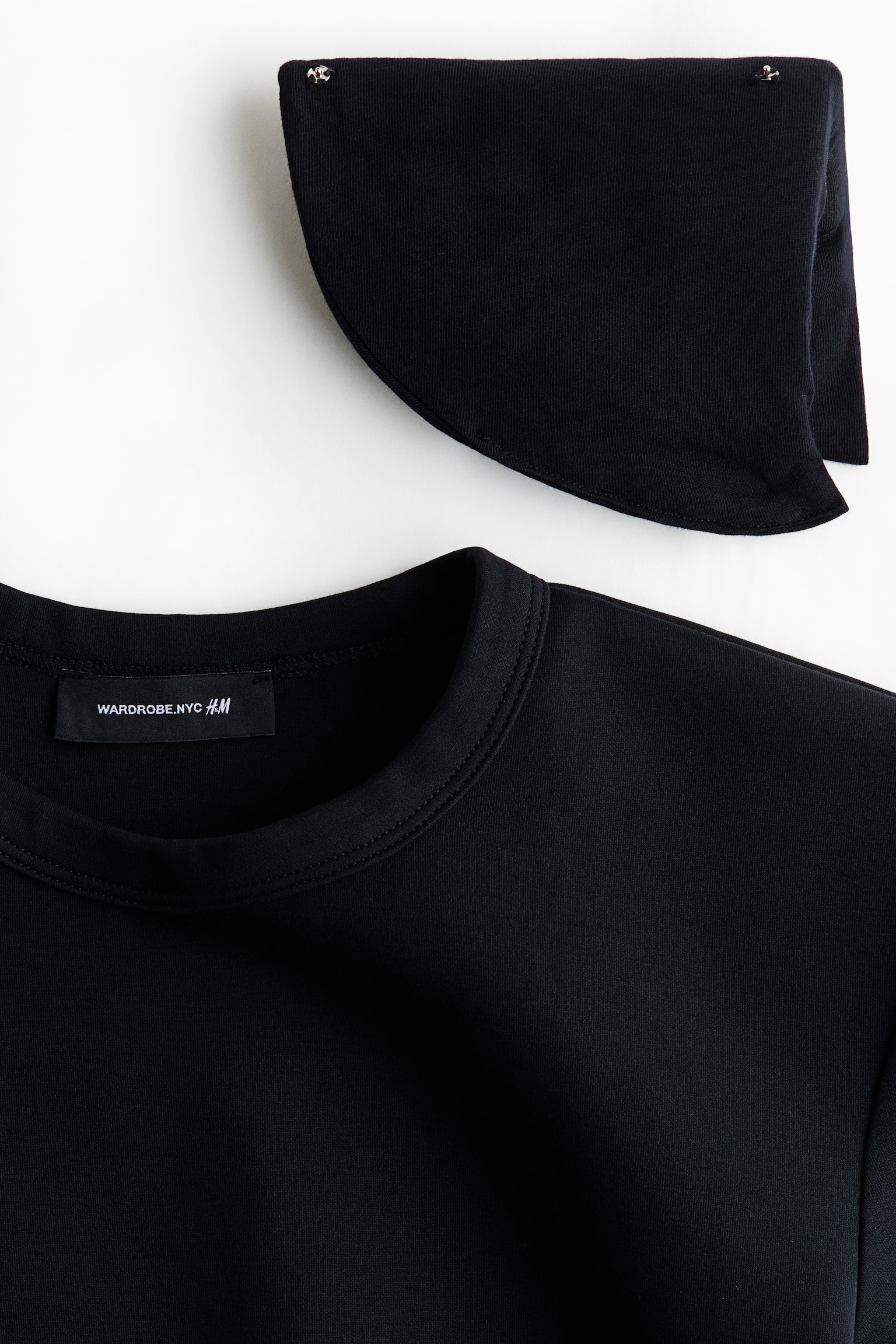Боди Shoulder-Pad — H&M, цвет: Чёрный — фото 7