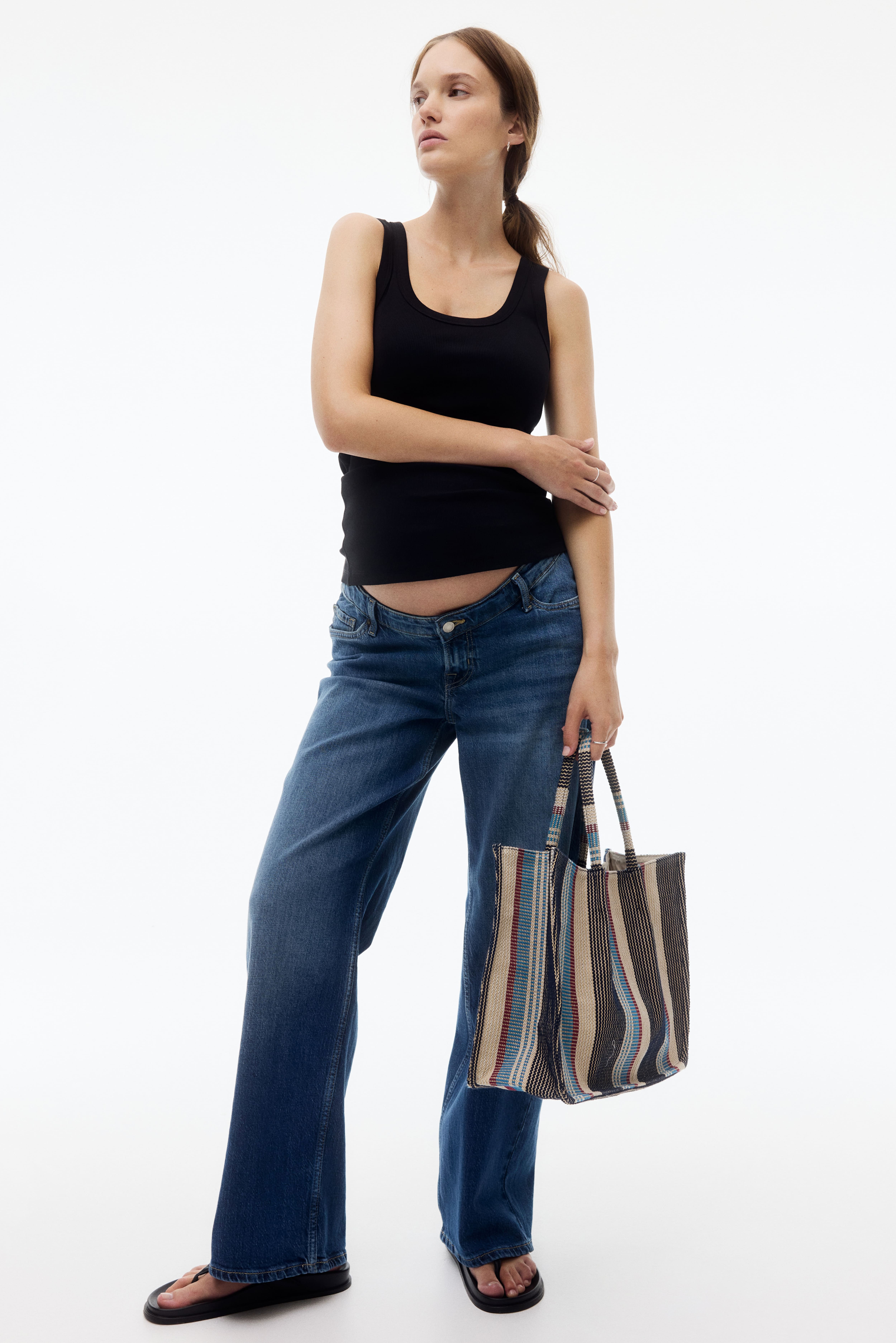 MAMA Ribbed Tank Top
