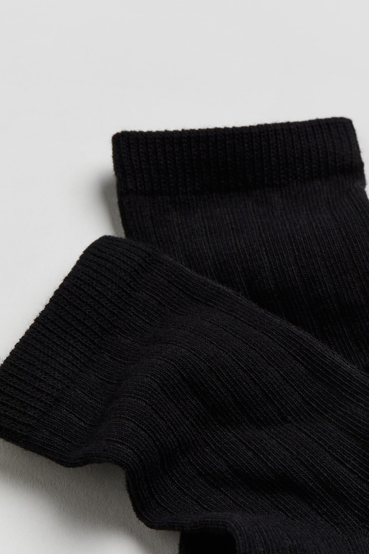 5-pack school socks - Black/Dark grey marl - 2