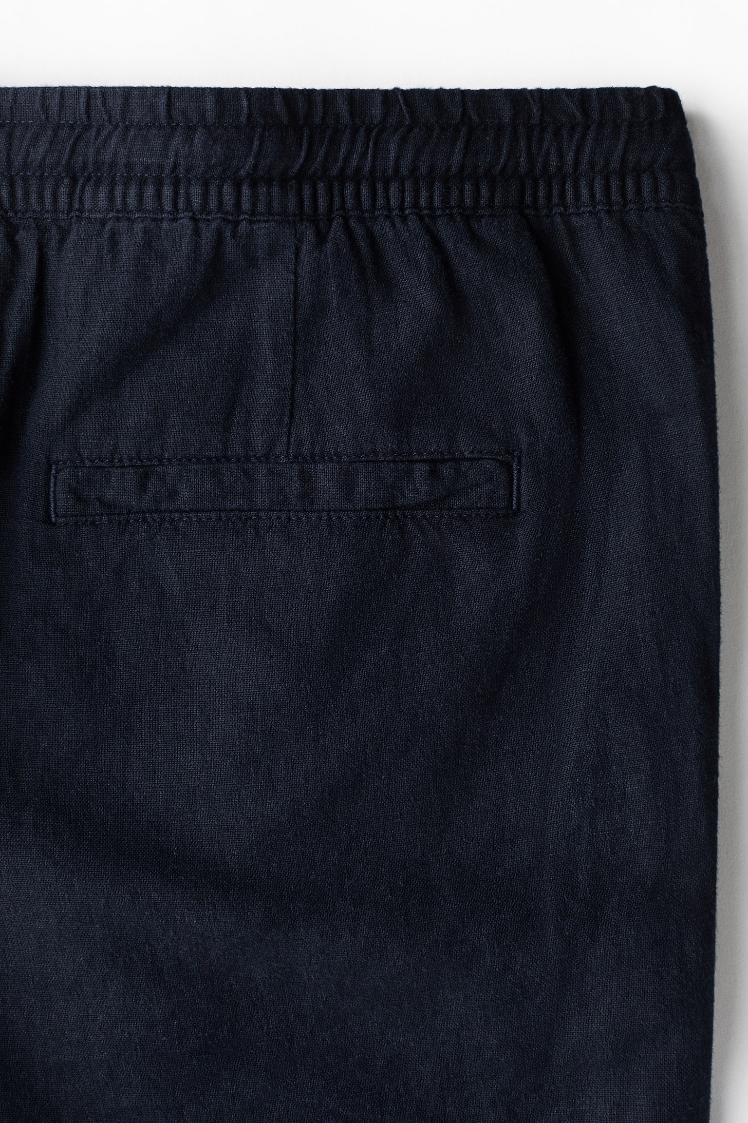 Relaxed Fit Linen-blend shorts - 4