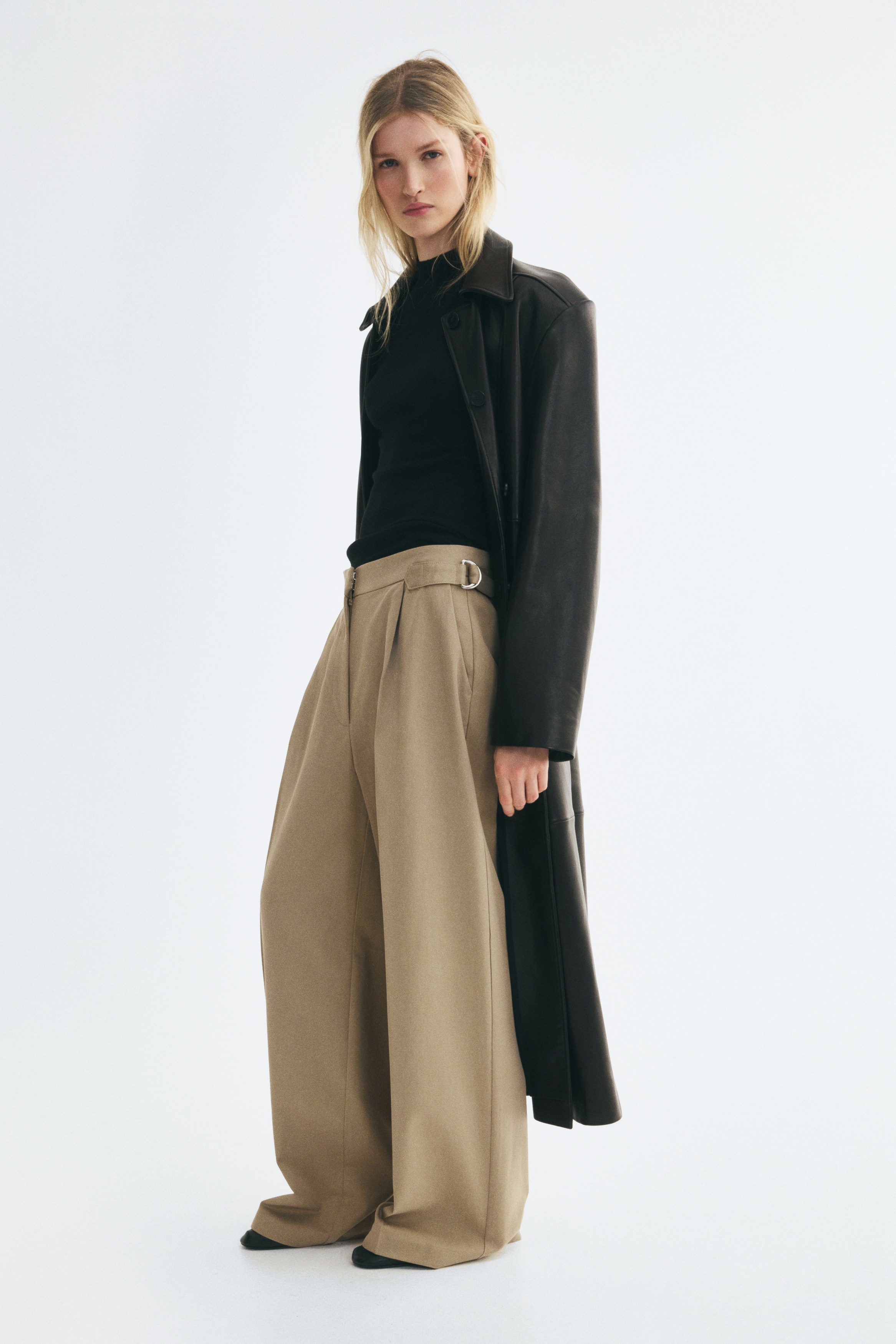 Pantalon chic à jambes largesModèle