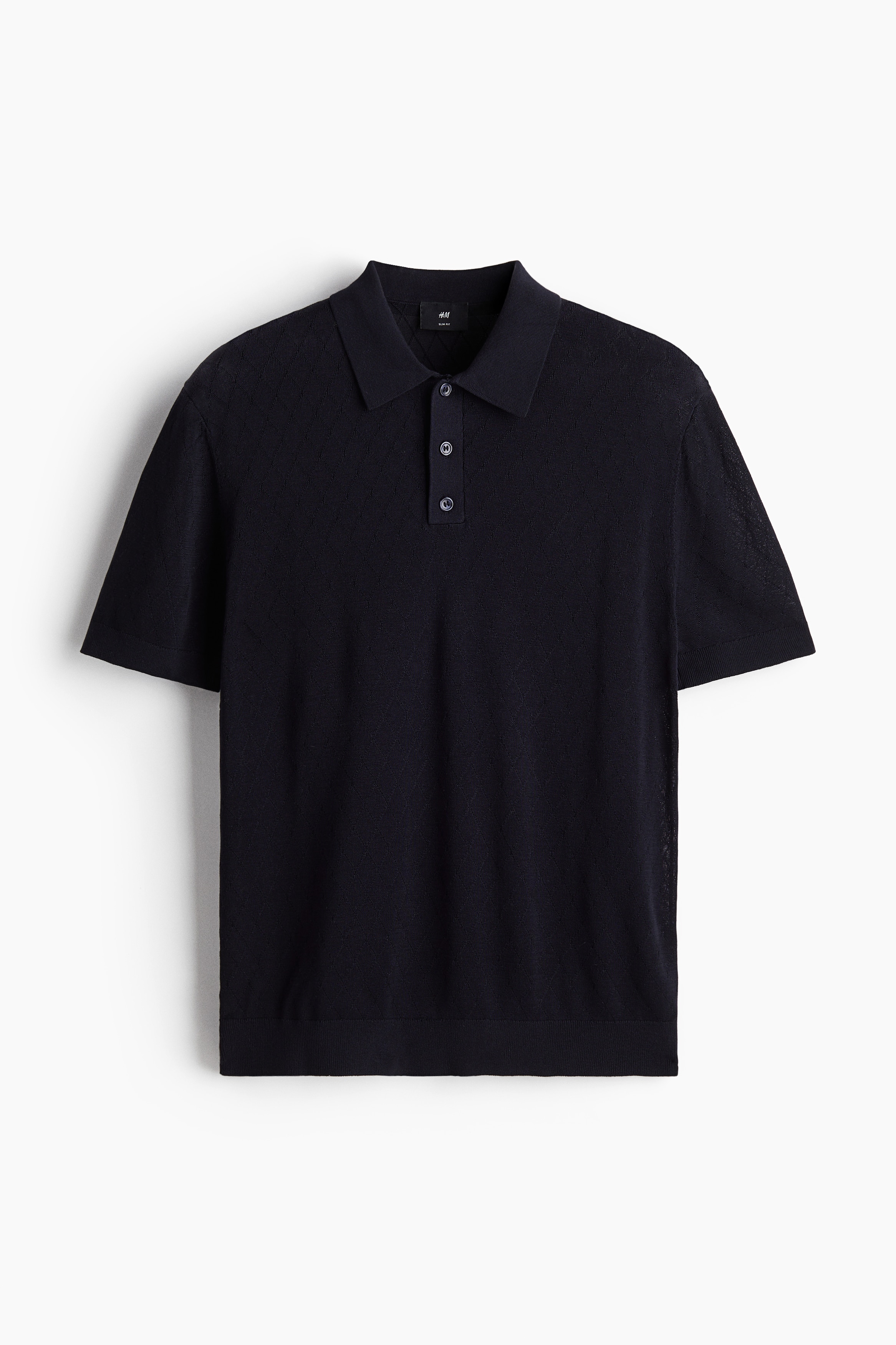 Polo majica Slim Fit - Navy blue/Blue