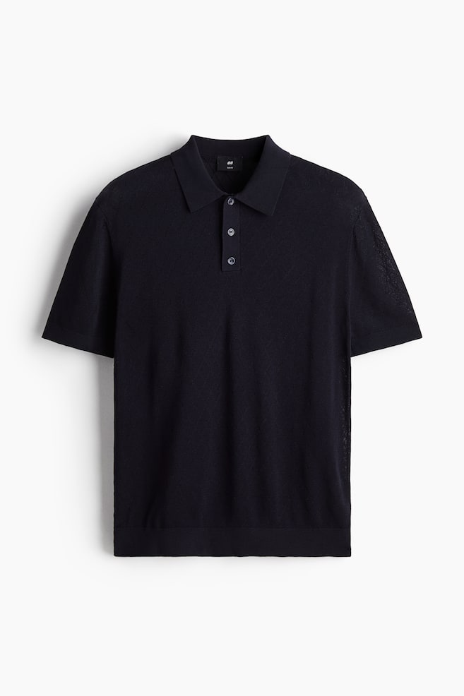 Slim Fit Polo shirt - Navy blue/Blue - 1