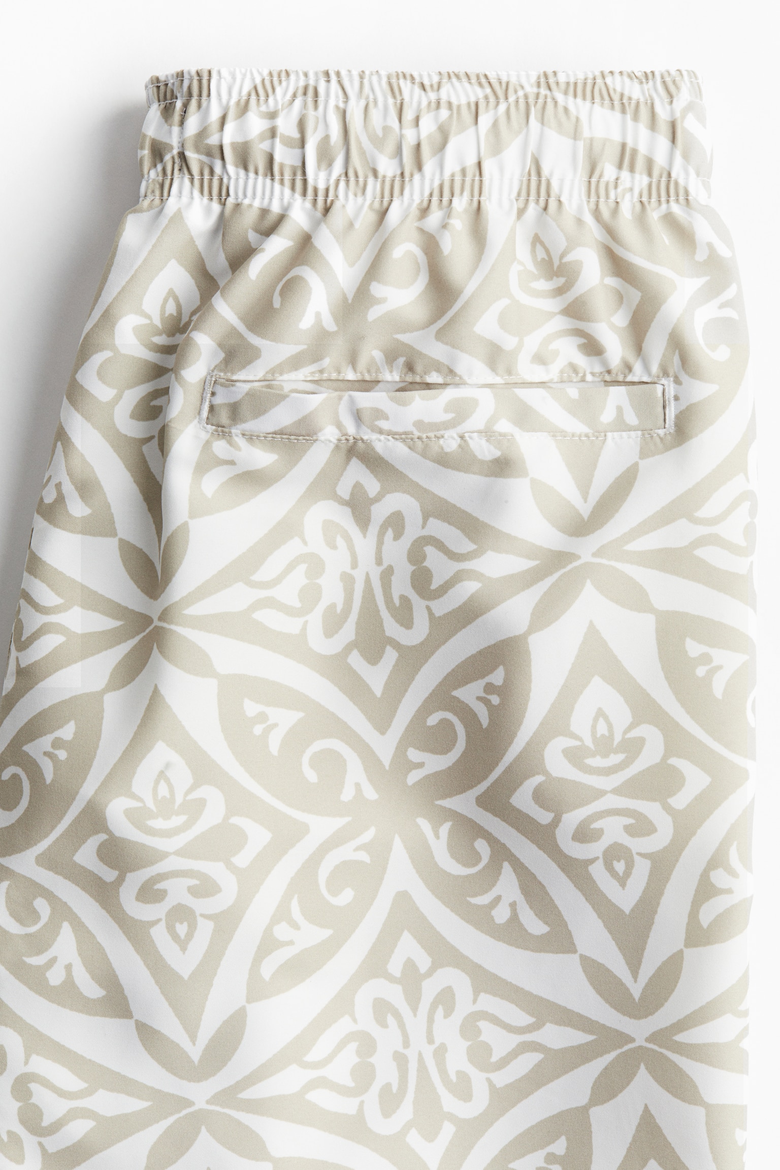 Patterned swim shorts - Beige/Patterned/Light blue/Patterned/Black/Leaf-patterned/Dark blue/Patterned/Black/Palm trees/Light blue/Patterned/Brown/Leaf-patterned/Purple/Leopard print/Light blue/Patterned/Grey/Striped/Light blue/Leopard print/Light blue/Patterned/Beige/Striped/Green/Striped/Pink/Patterned - 4