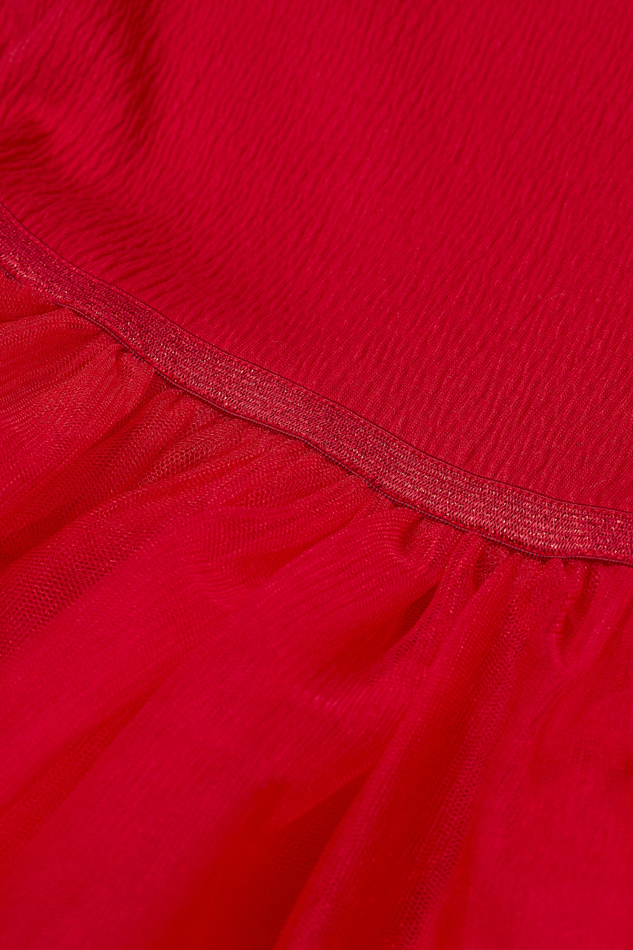 הצגת תמונה גדולה יותר: שמלה עם חצאית טול - אדום - Kids | H&M IL 2