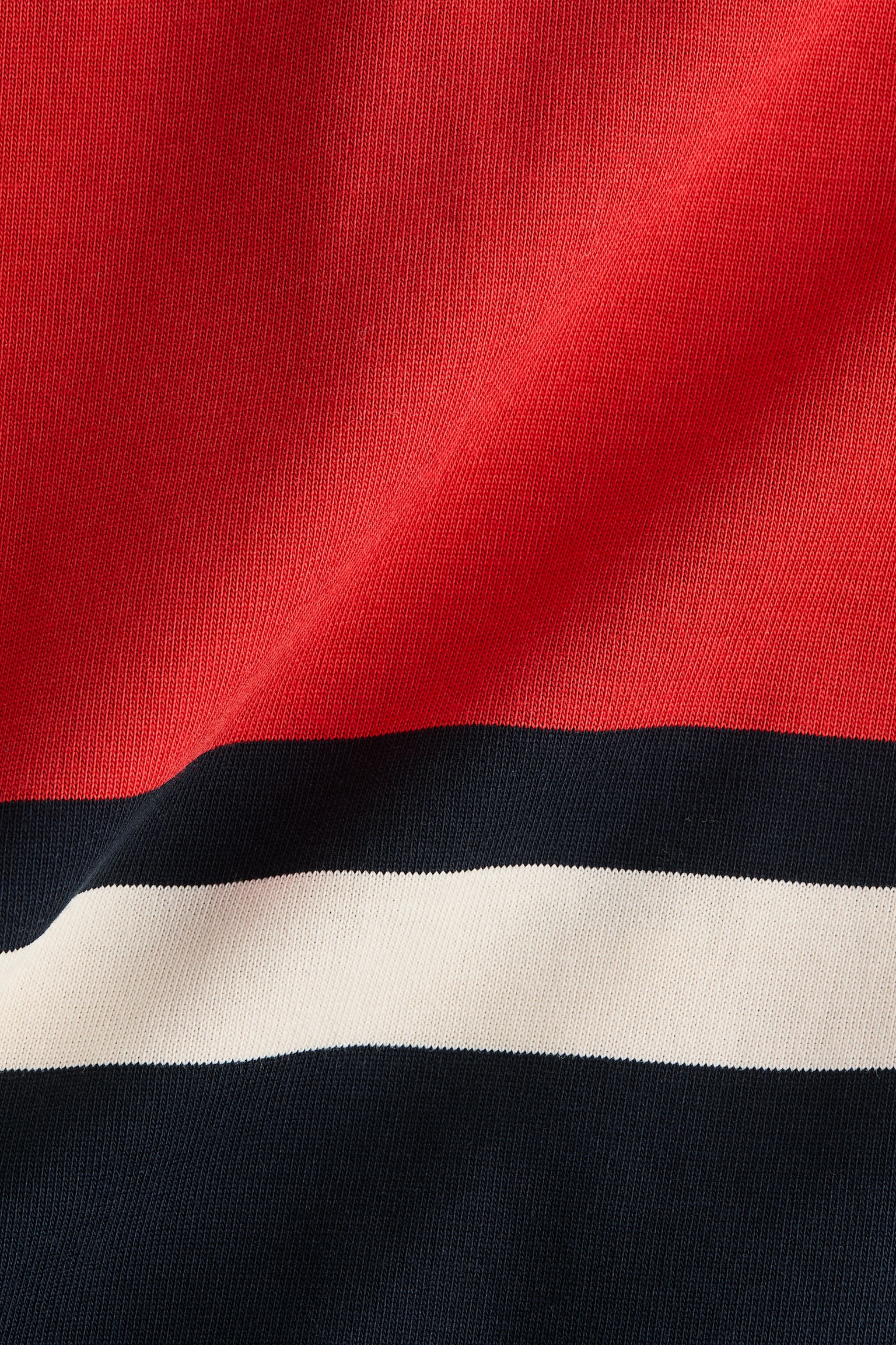 Long rugby shirt - Navy blue/Striped - 3