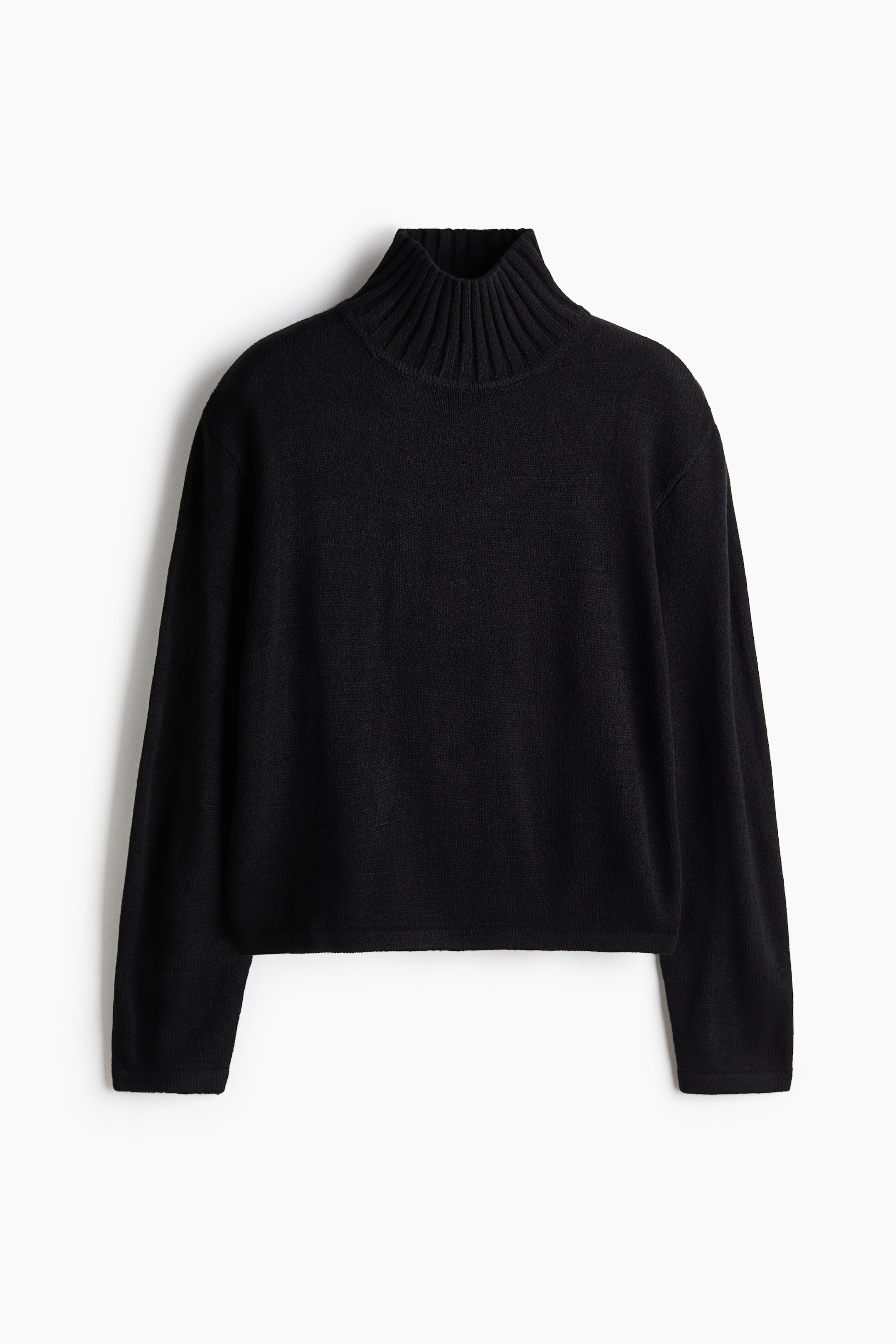 View larger image: Turtleneck jumper - Black - Ladies | H&M 1