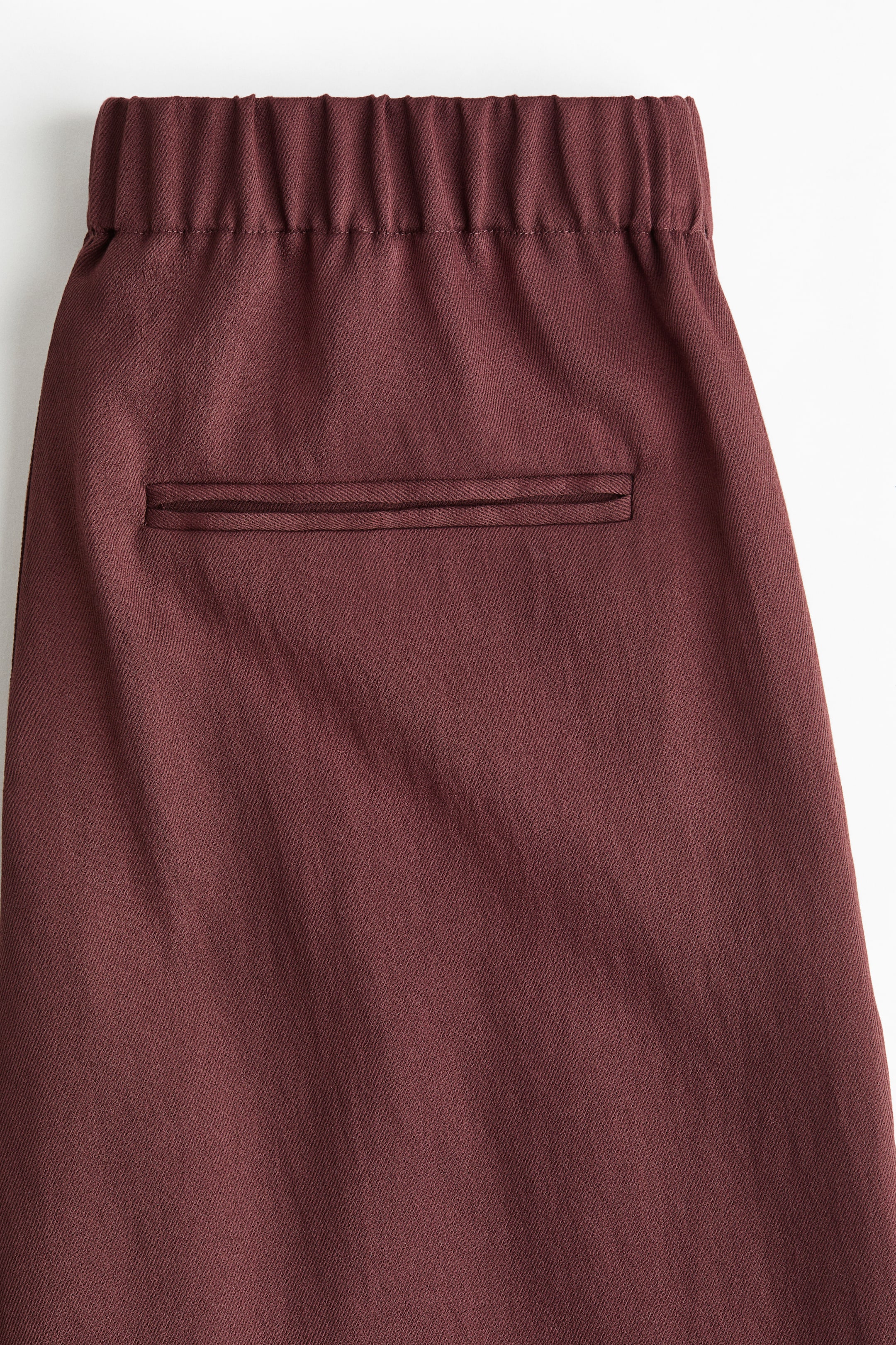 Viscose-Blend Twill Pants