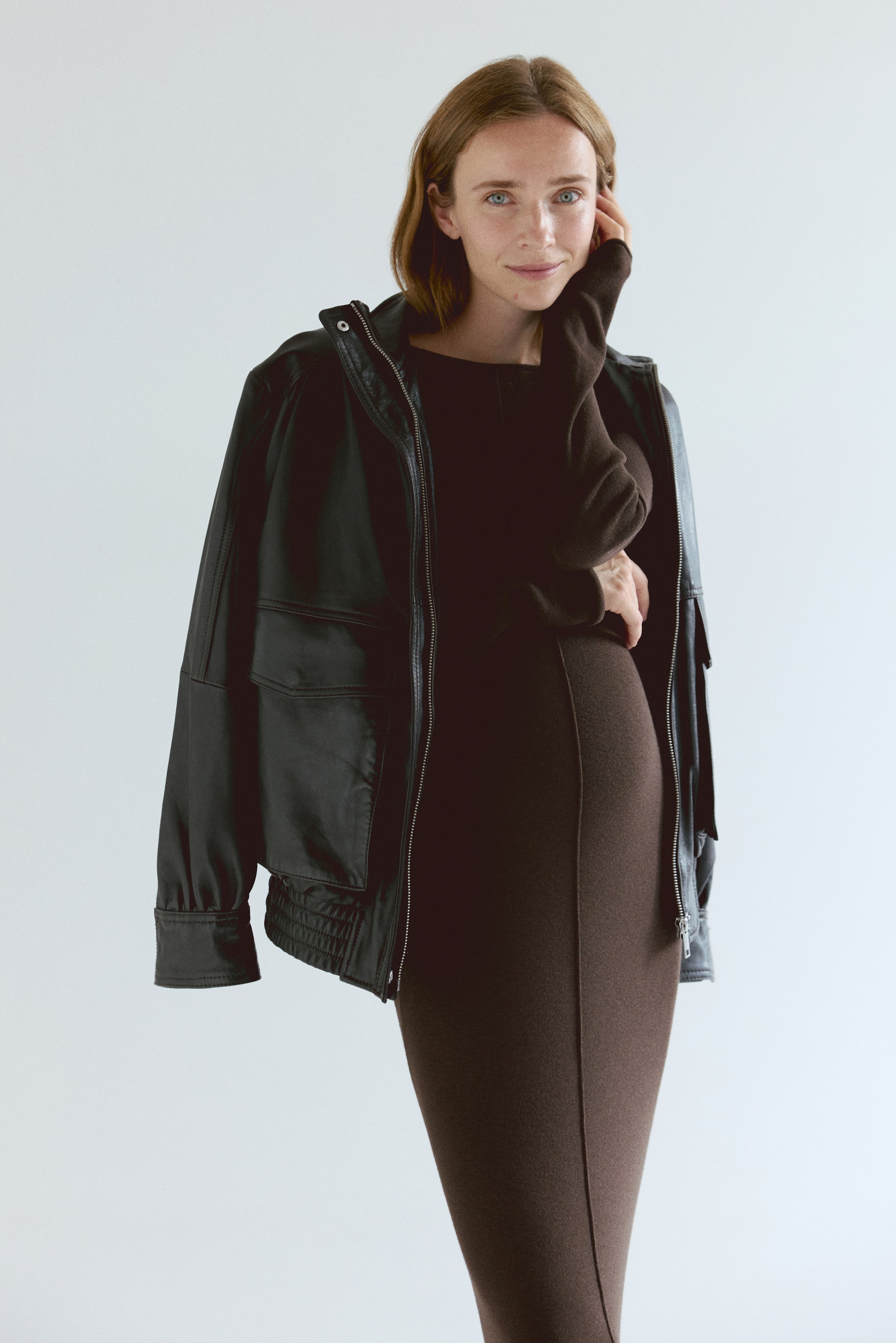 MAMA Robe en tricot fin