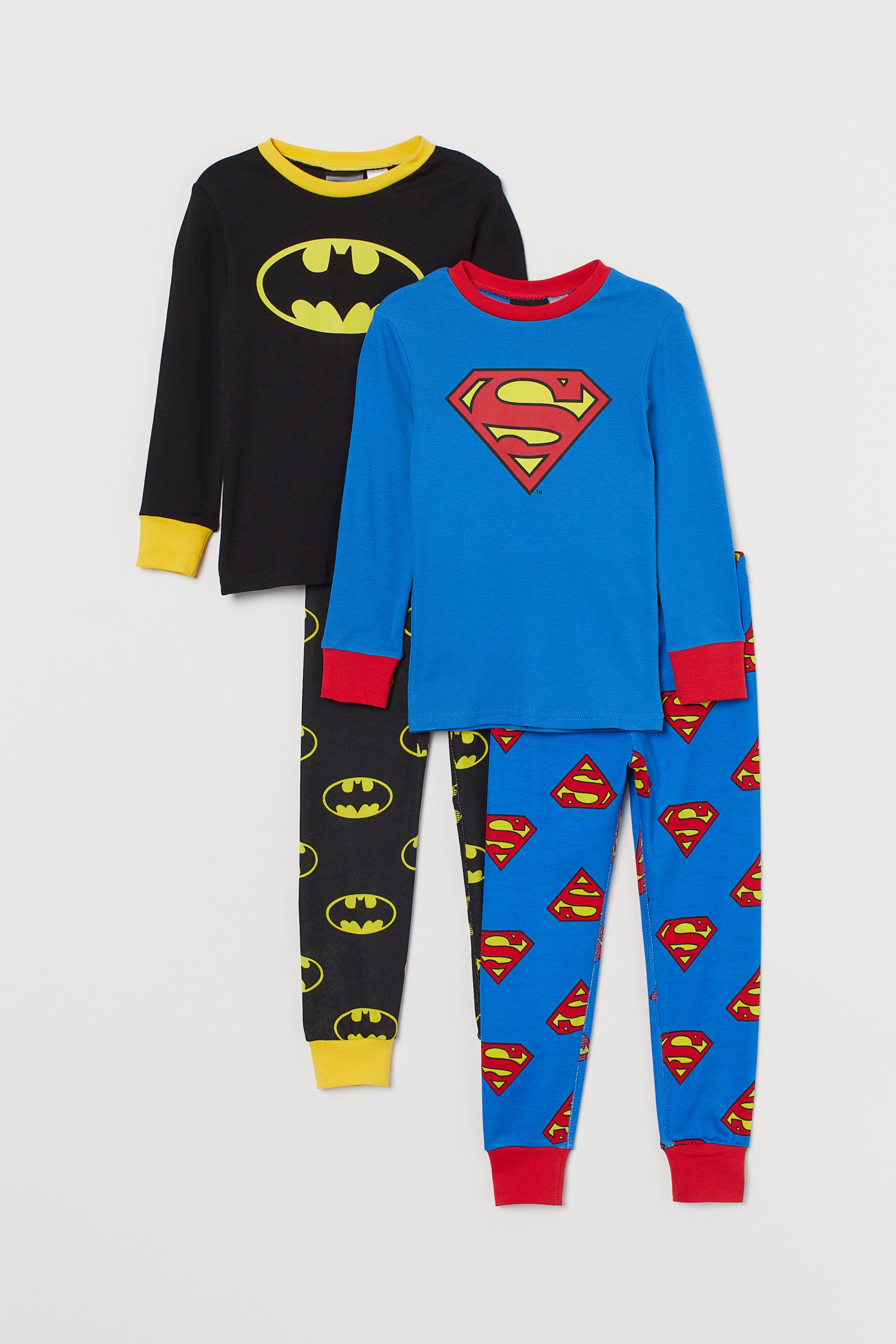 Προβολή μεγαλύτερης εικόνας: Σετ με 2 πιτζάμες - Μαύρο/Batman - Kids | H&M GR 1