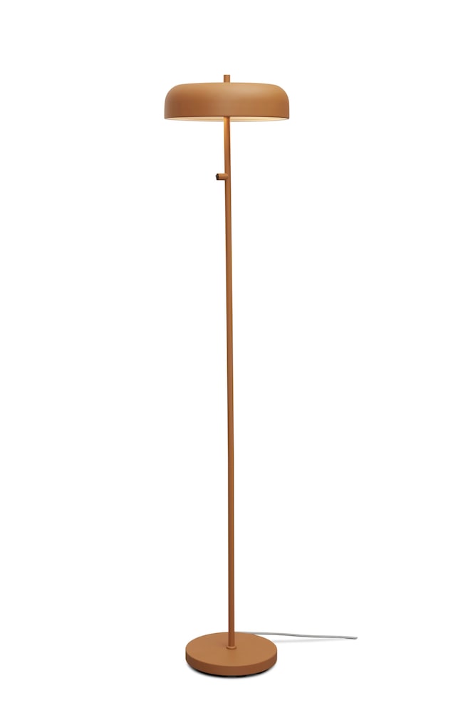 Porto Vloerlamp - Mosterd/Licht Grijs/Wit - 1