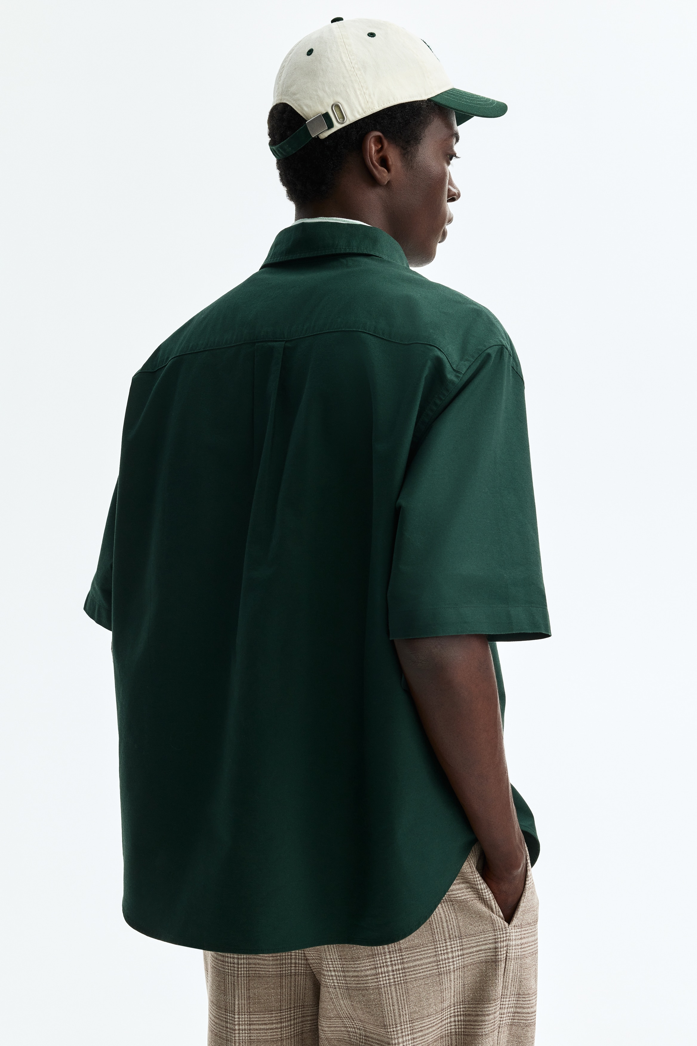 Men's Green Shirts | Striped, Linen, Flannel & Dress | H&M US