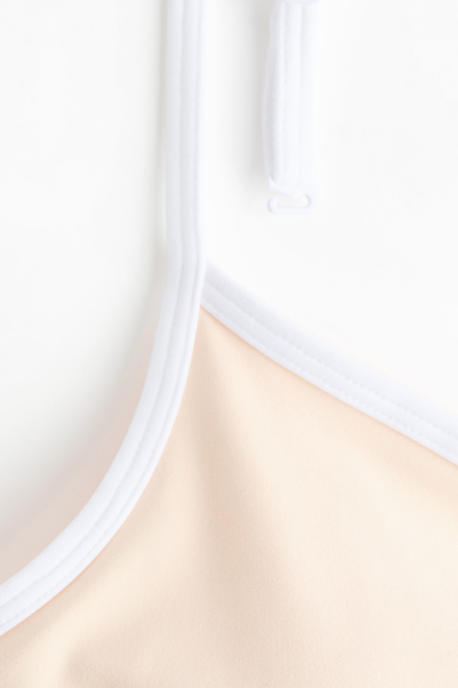 Спортивное бра SoftMove™, средняя поддержка — H&M, цвет: Сливочный жёлтый — фото 7