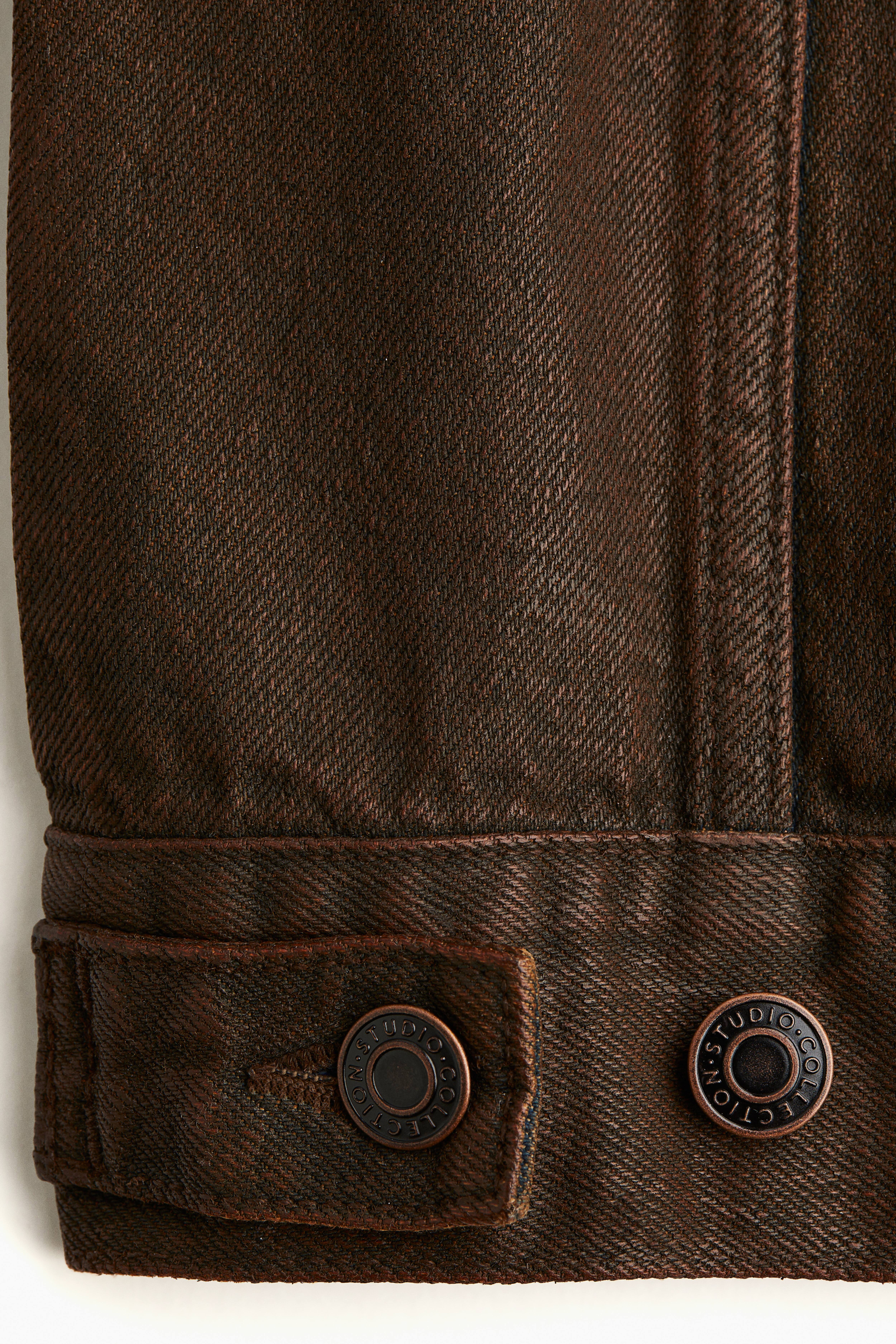 Coated Denim Jacket