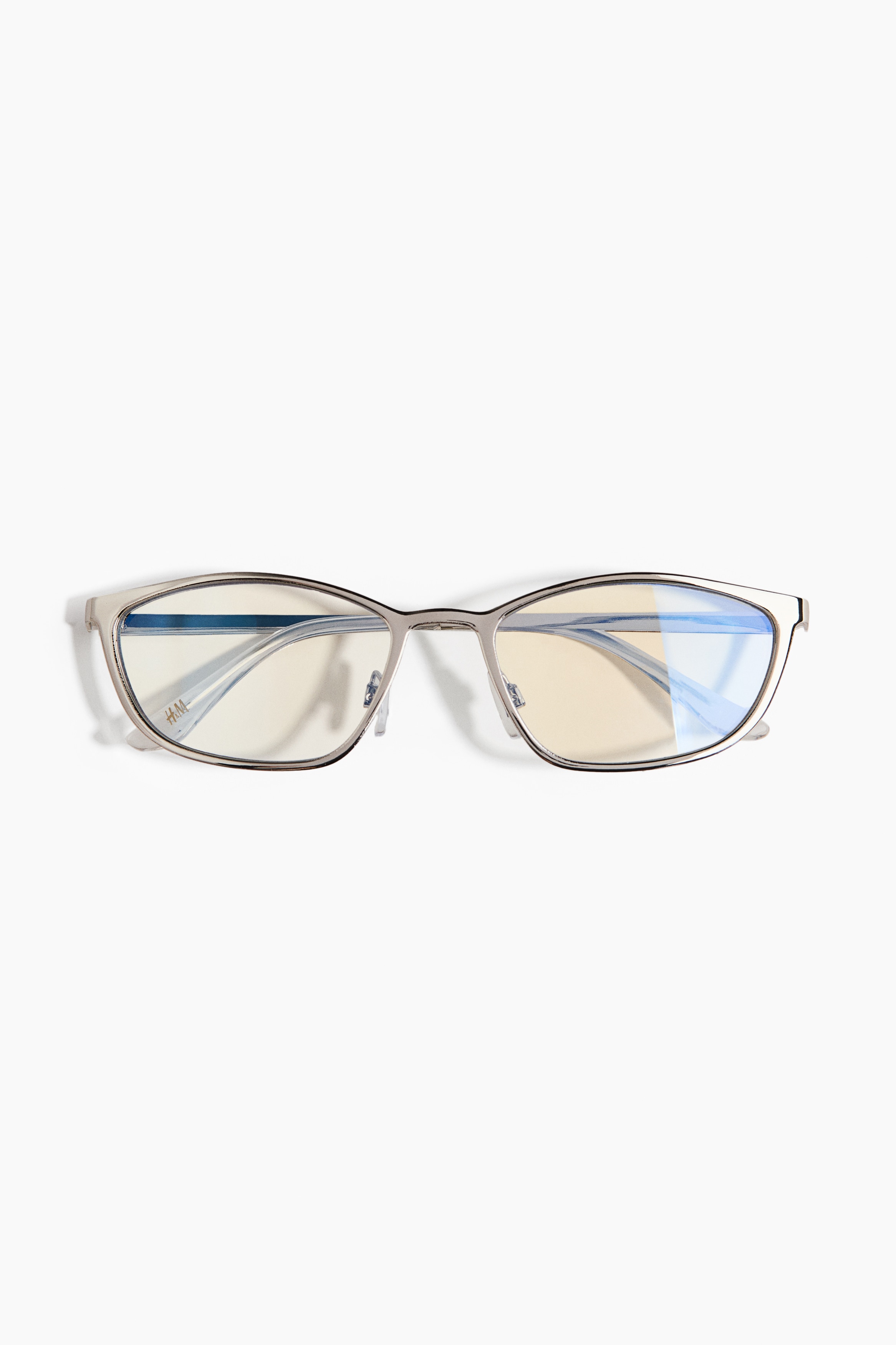 Gafas de sol cat-eye - Plateado