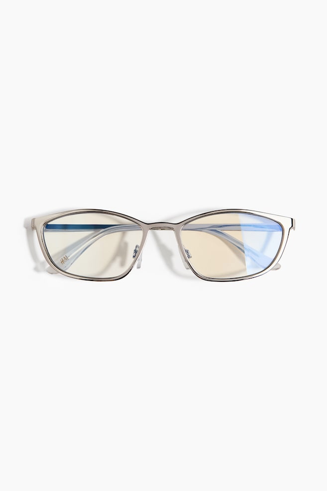 Cat-Eye Sunglasses - Silver-colored - 1