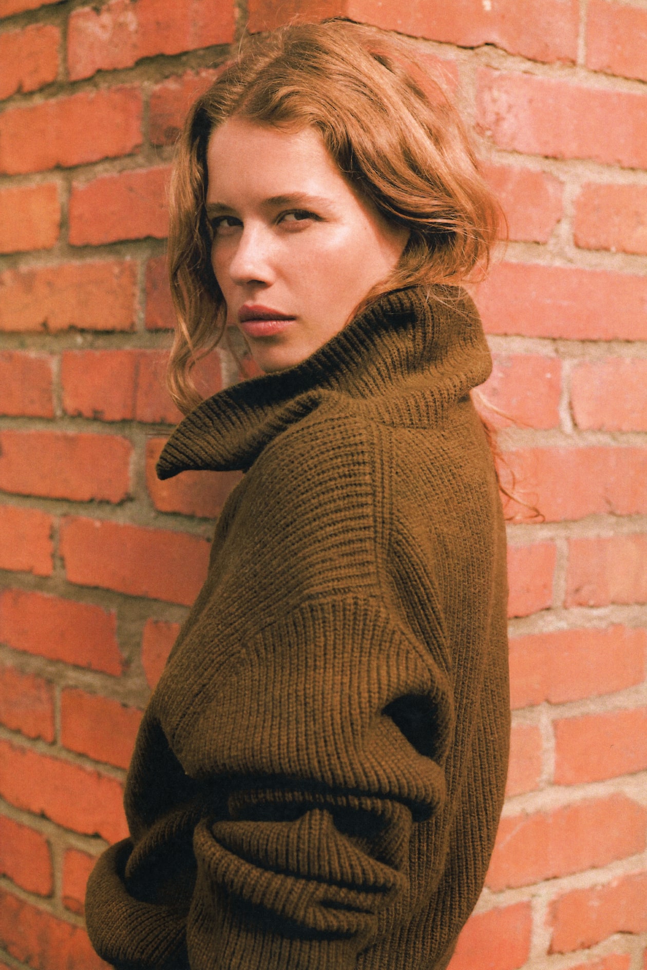 Rib-Knit Half-Zip Sweater - image 3