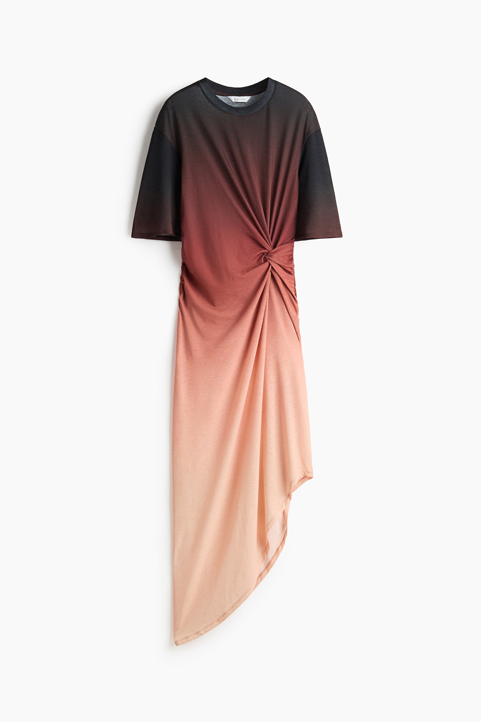 Knot-detail T-shirt dress - 1