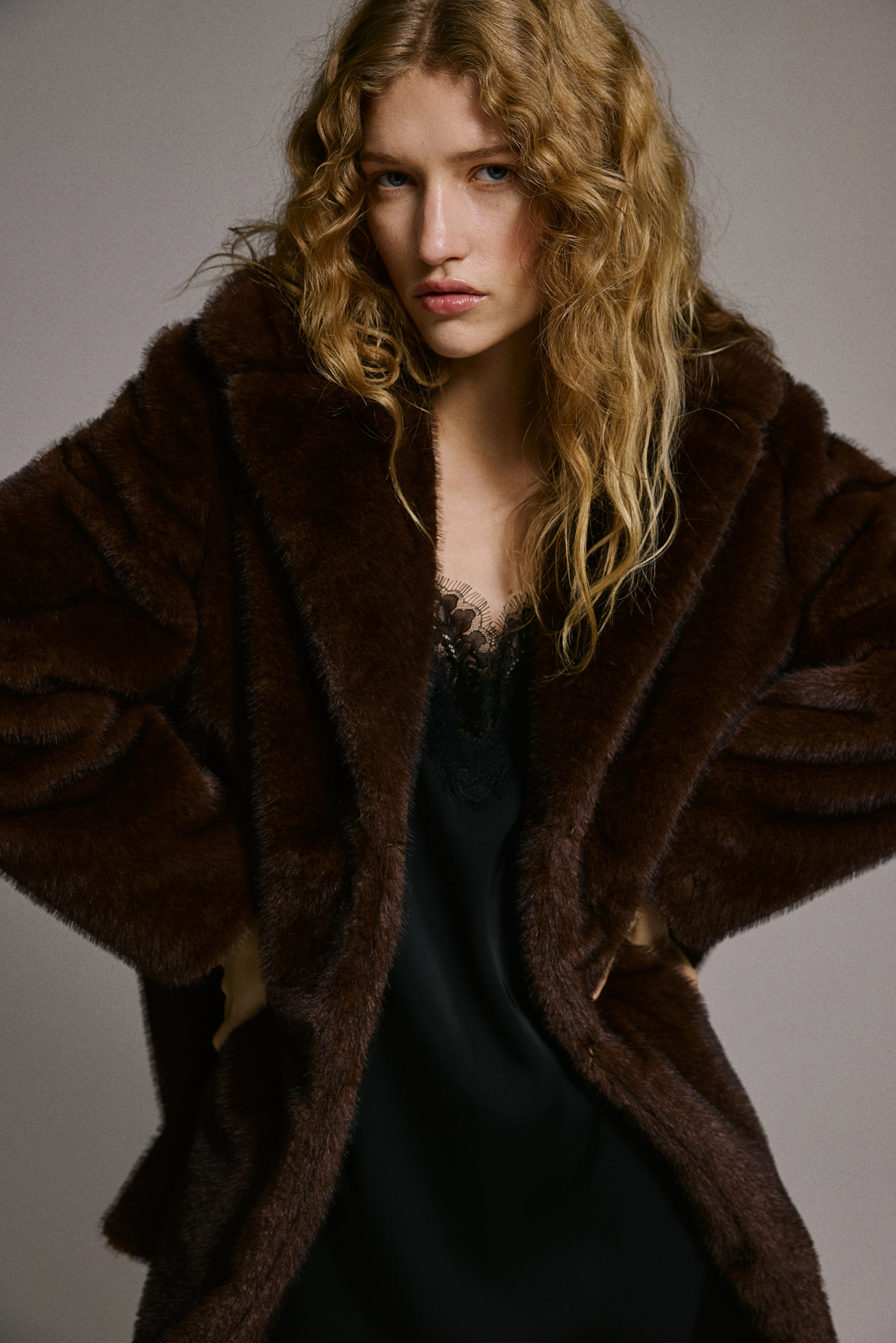 View larger image: Coat - Dark brown - Ladies | H&M GB 2