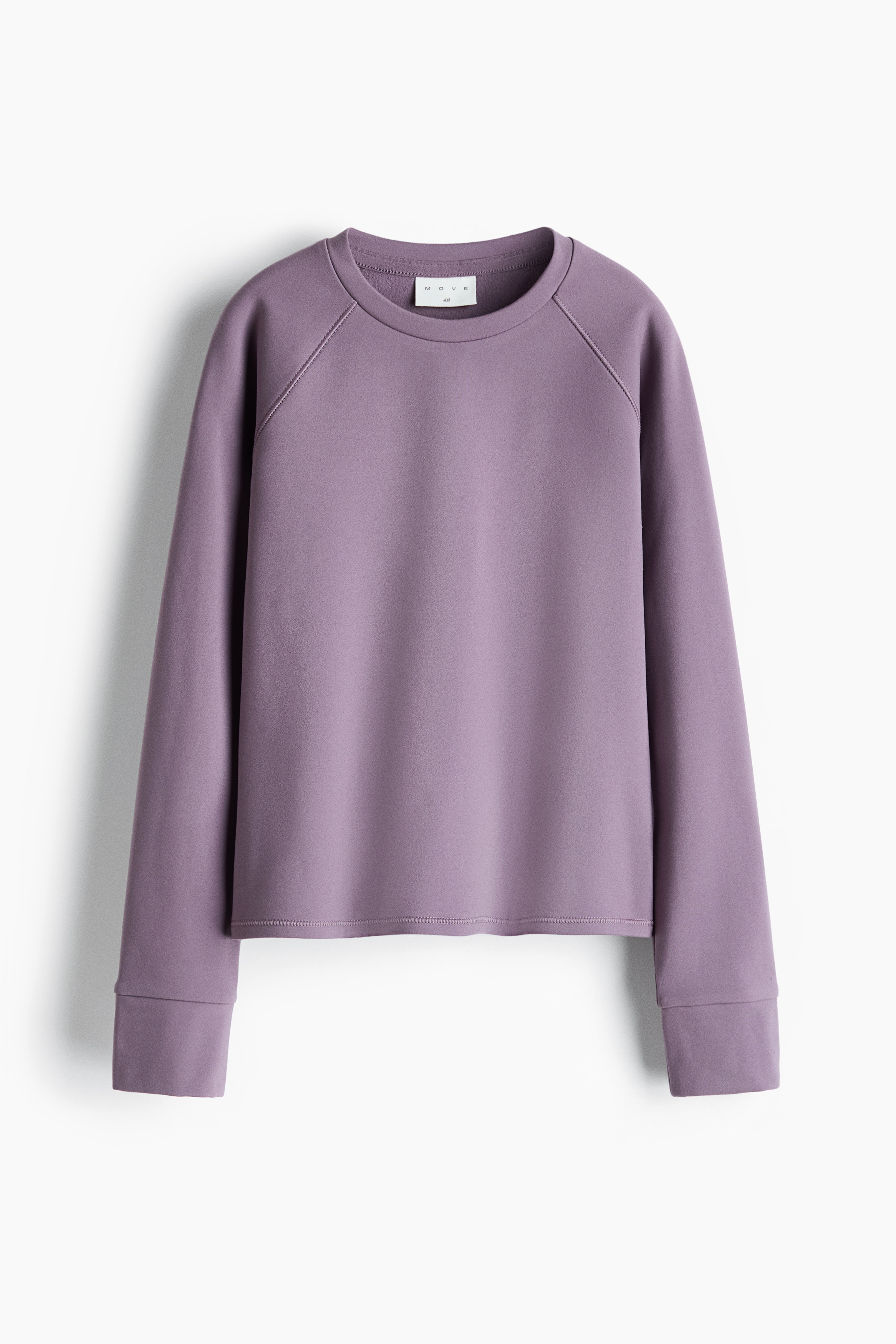 Top de sport chaud à manches longues ThermoMove™ - Violet ancien