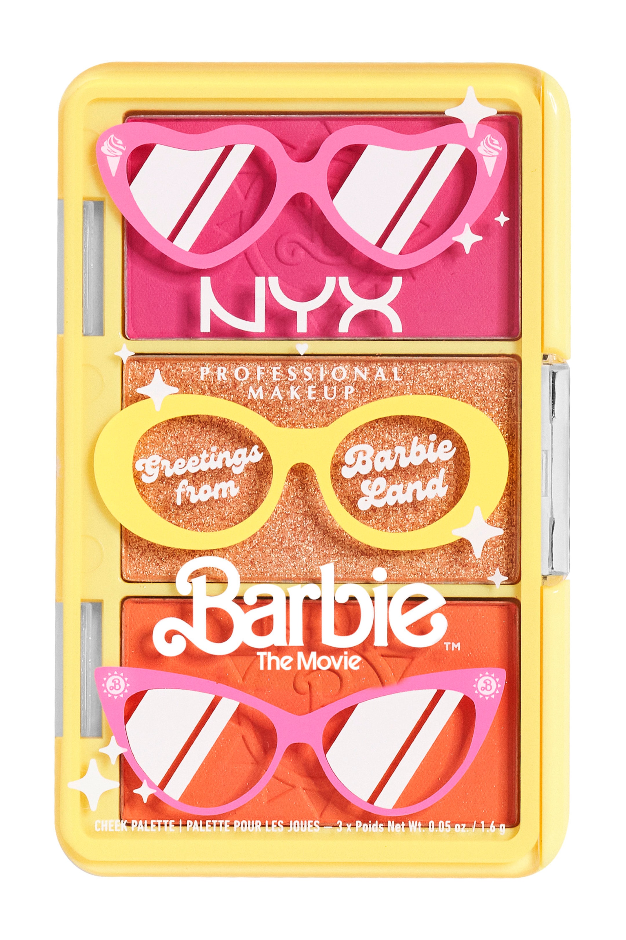 Größeres Bild ansehen: Barbie Blush & Highlighter Palette - It's A Barbie Party! - NYX Professional Makeup - Beauty all | H&M DE 1